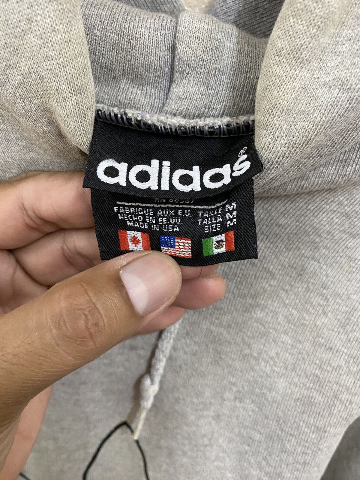 Adidas Vintage Adidas Big Logo Pullover Size US XL / EU 56 / 4 - 9 Thumbnail