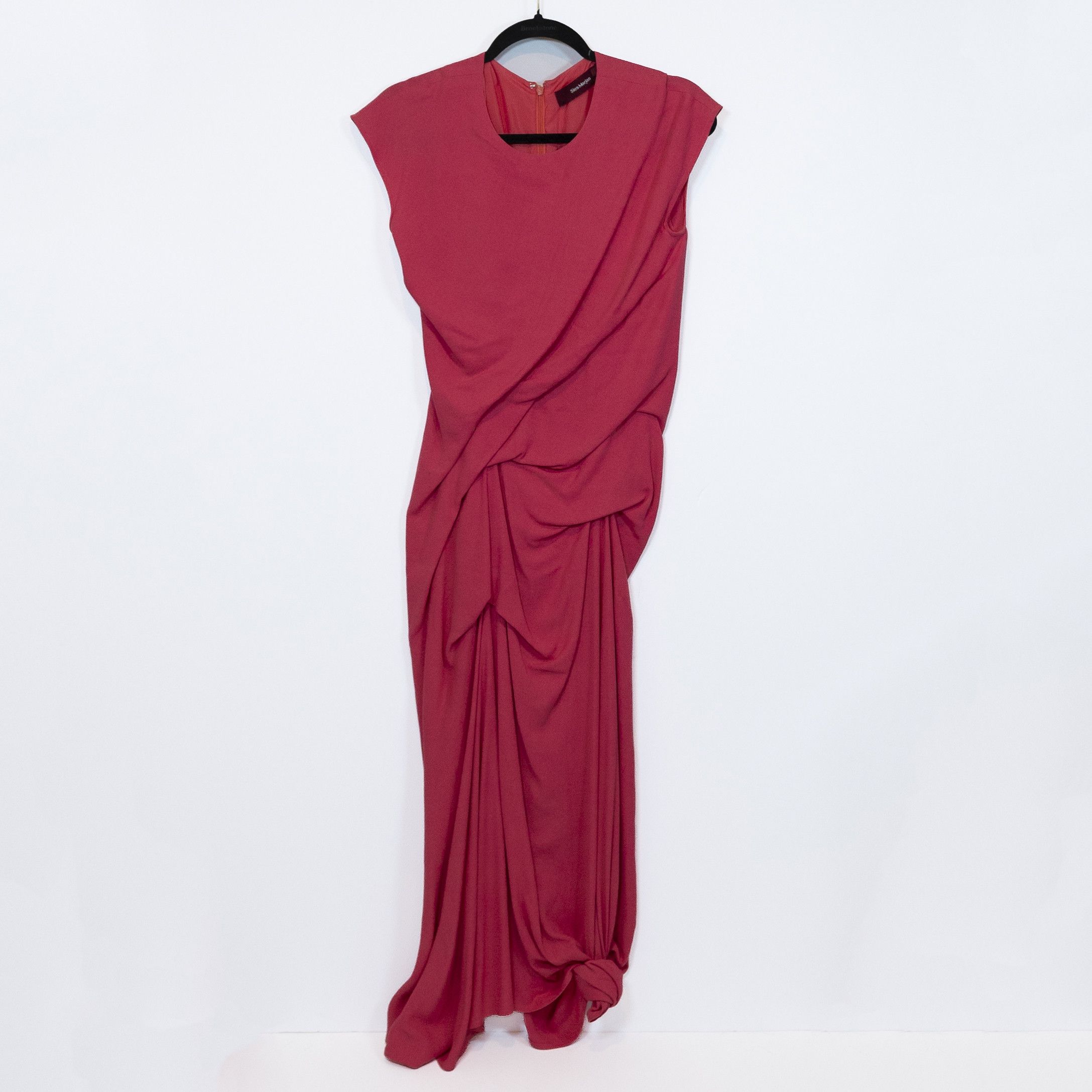 Sies Marjan Sies Marjan Wool Blend Crepe Ruched Pin Tuck Size S / US 4 / IT 40 - 1 Thumbnail