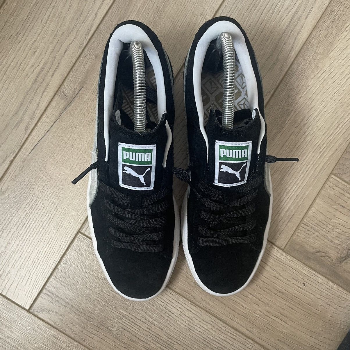 Puma Puma Suede Classic White Black Trainers Size US 7.5 / IT 37.5 - 5 Thumbnail