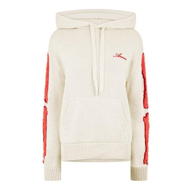 Amiri o1g2r1mq0824 Hoodie in Off White & Red Size XS / US 0-2 / IT 36-38 - 1 Thumbnail