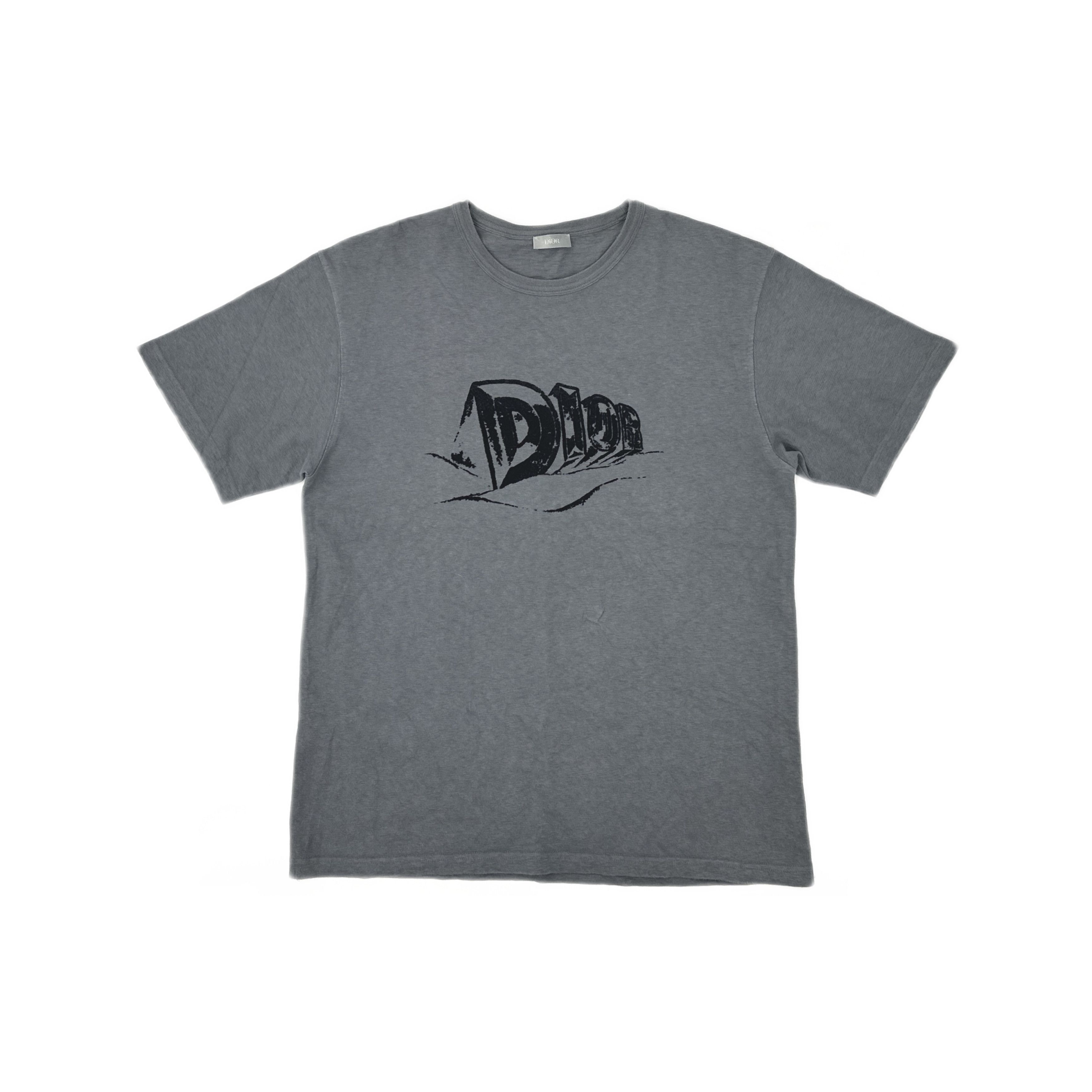 Dior Dior Logo Print T-Shirt Size 3XL Size US XXL / EU 58 / 5 - 1 Thumbnail