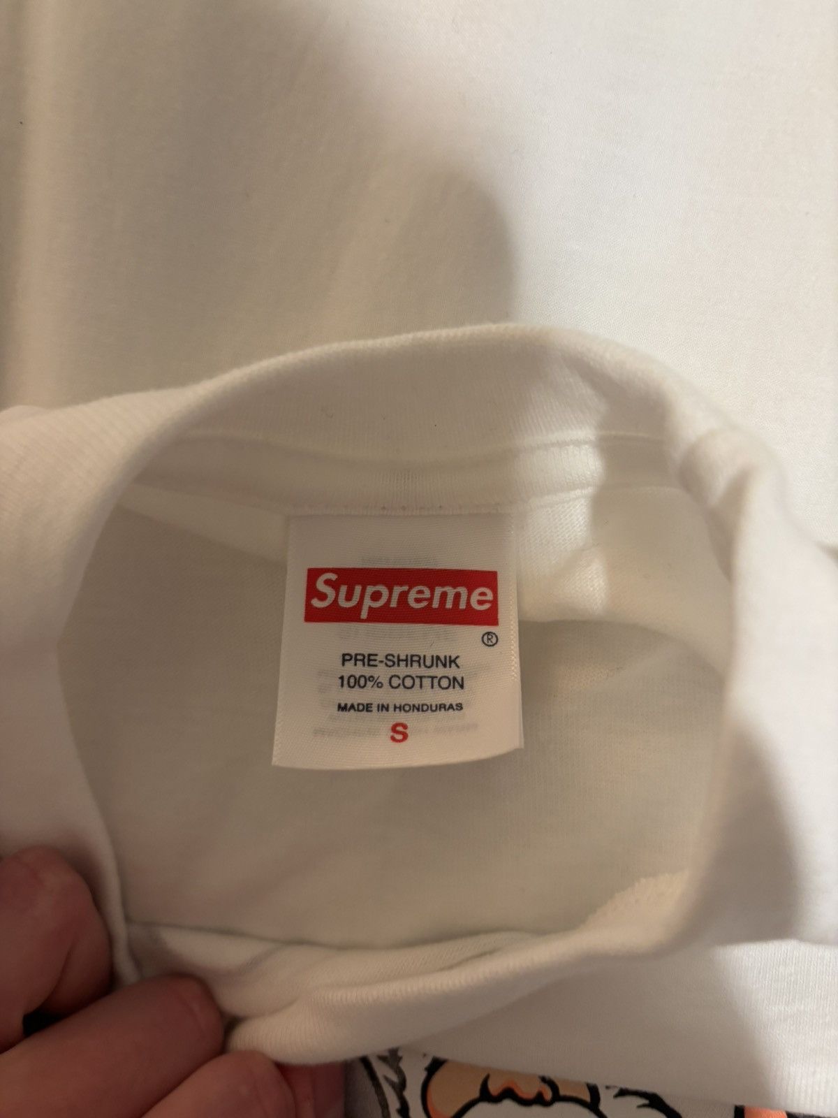 Supreme Supreme naughty tee Size US S / EU 44-46 / 1 - 4 Thumbnail