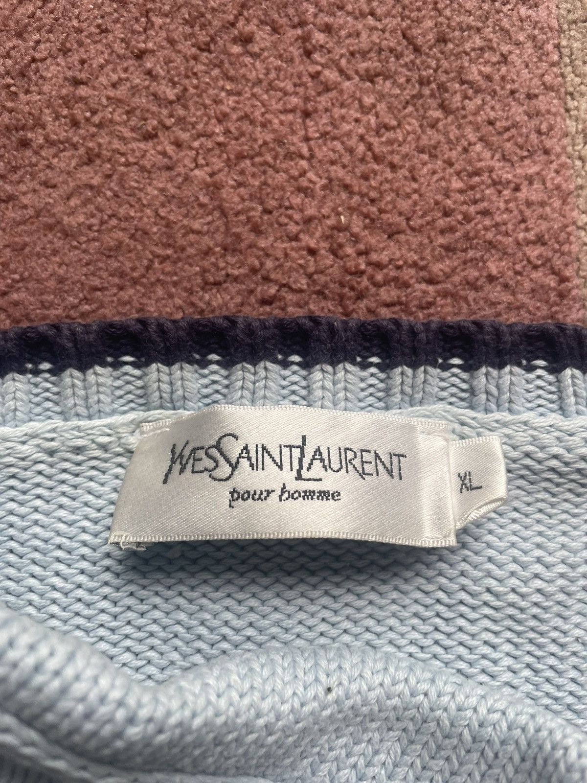 Yves Saint Laurent YSL 90s knit, Size US XL / EU 56 / 4 - 2 Thumbnail