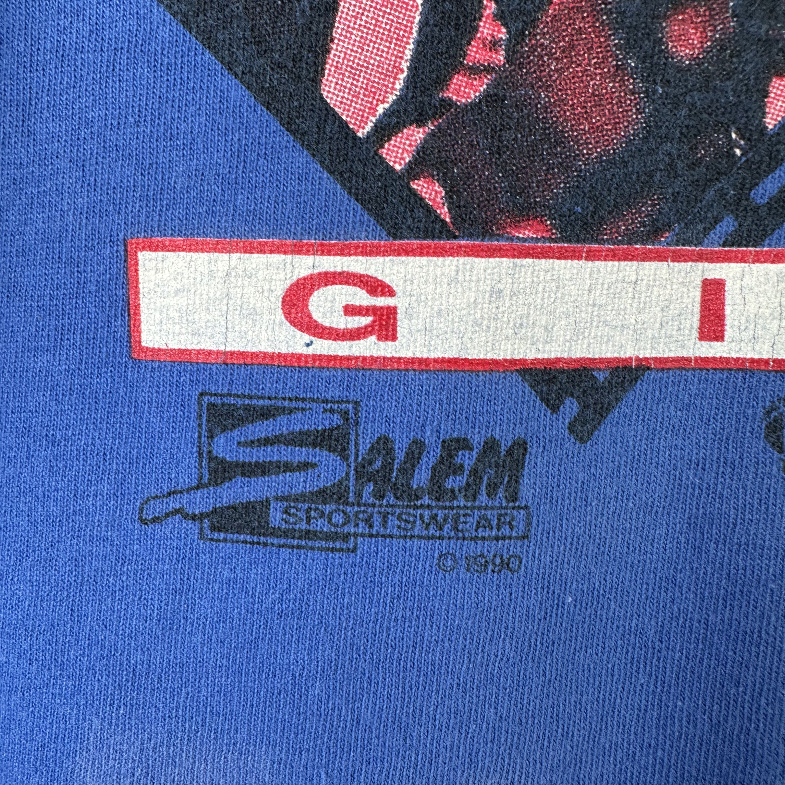 Vintage 1990 New York Giants NFL Super Bowl Champions T-shirt Size US XL / EU 56 / 4 - 4 Thumbnail