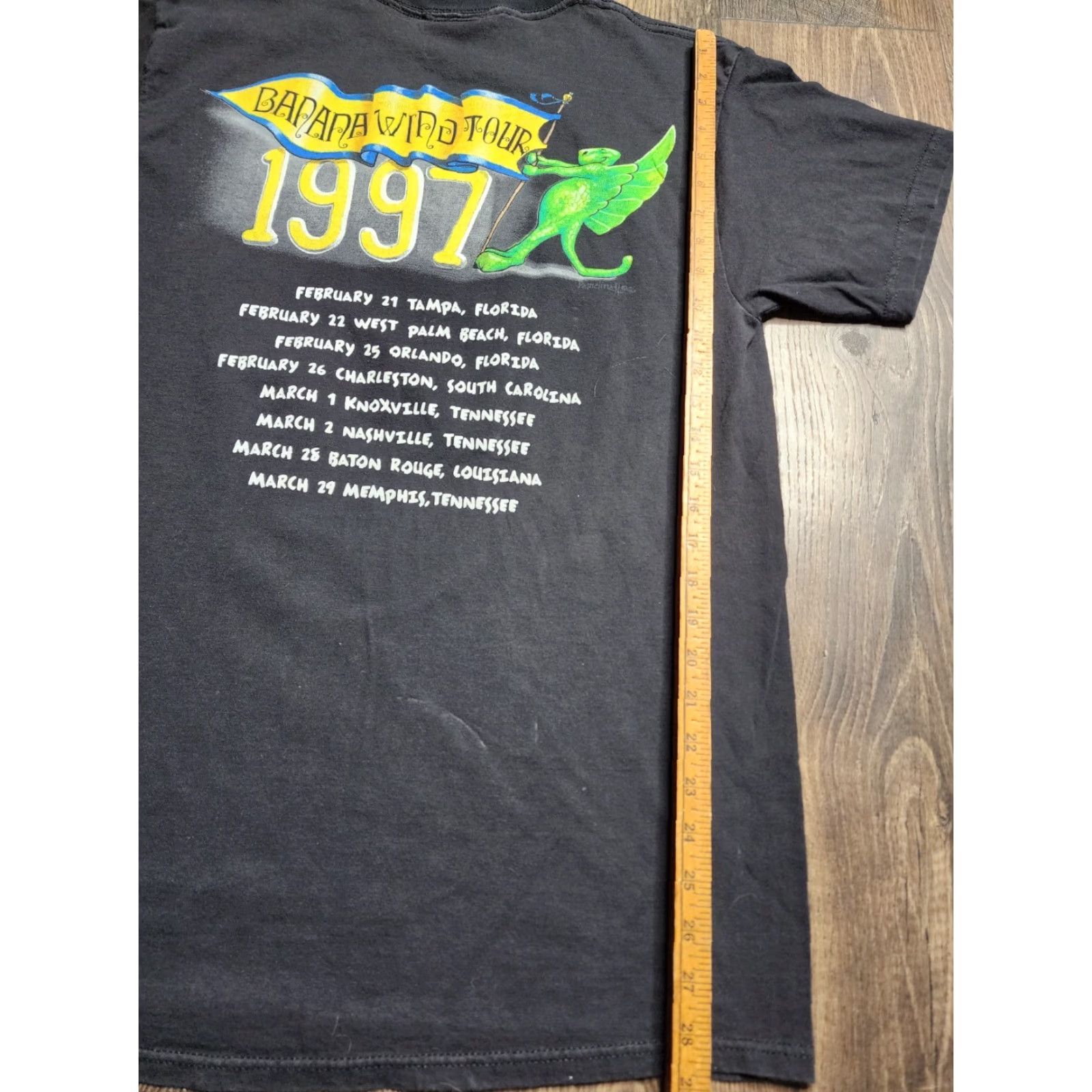 Vintage VINTAGE Giant Jimmy Buffet Tour Black Double Sided T Shirt Adult Large Mens Size US L / EU 52-54 / 3 - 3 Thumbnail