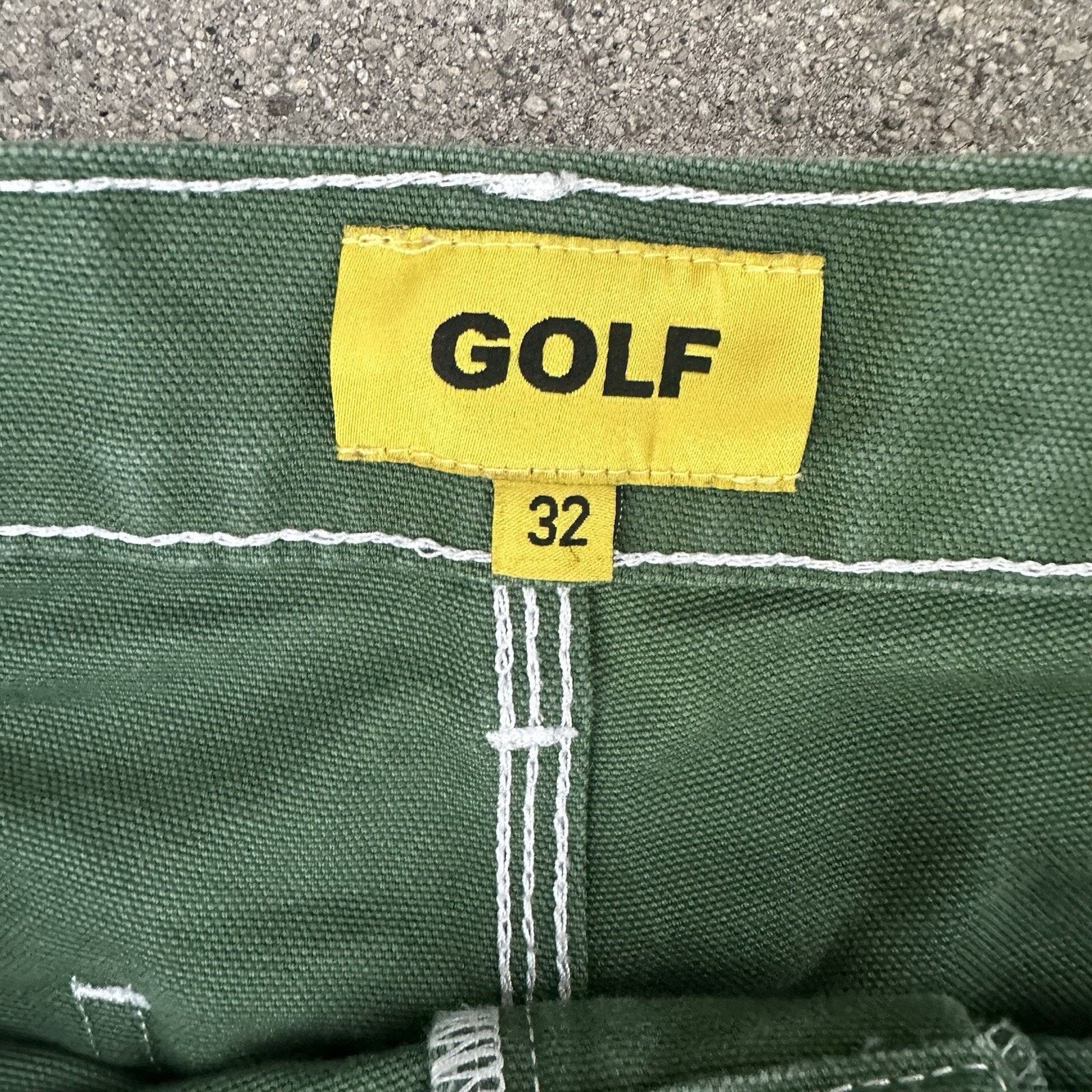 Golf Wang Golf Wang Green Double Knee Pants Size 32 Tyler The Creator Size US 32 / EU 48 - 7 Thumbnail