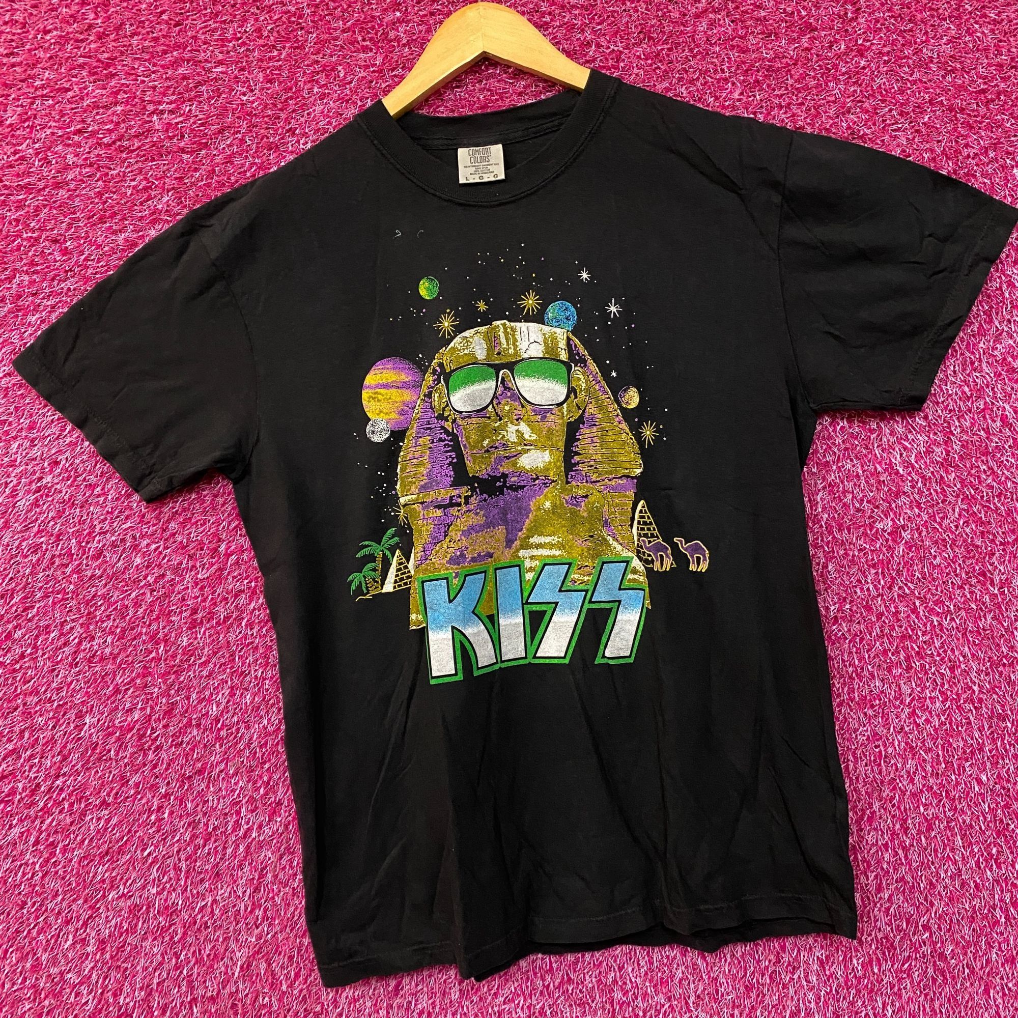 KISS Kiss Hot In The Shade Album Cover Art Glam Metal T-Shirt Lar Size US L / EU 52-54 / 3 - 3 Thumbnail