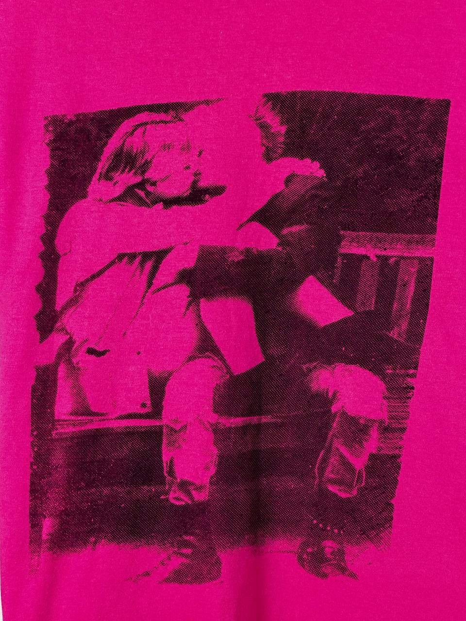 Band Tees 90s Sex Pistols Pink Punks Kissing Print Promo T Shirt Size US M / EU 48-50 / 2 - 4 Thumbnail