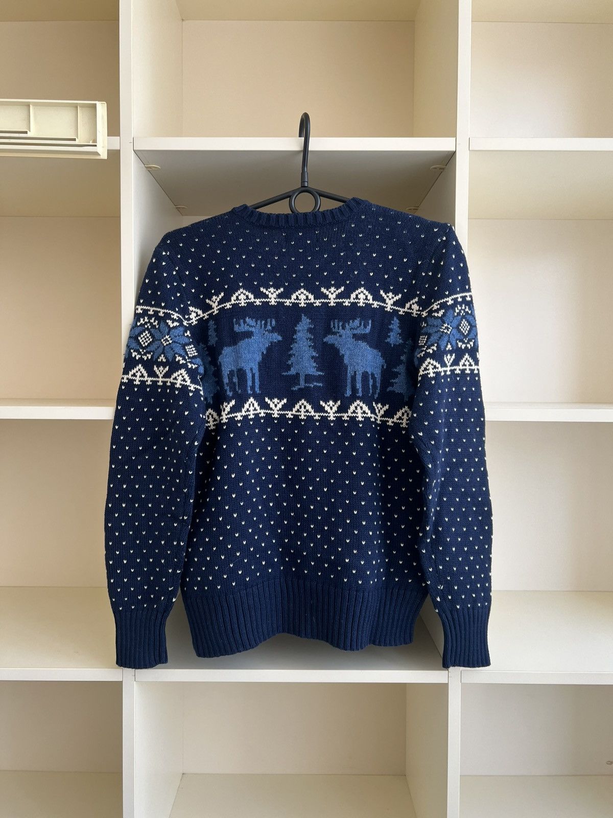 Polo Ralph Lauren Vintage Polo Ralph Lauren Knit Sweater Moose RARE Size XS Size US XS / EU 42 / 0 - 13 Thumbnail