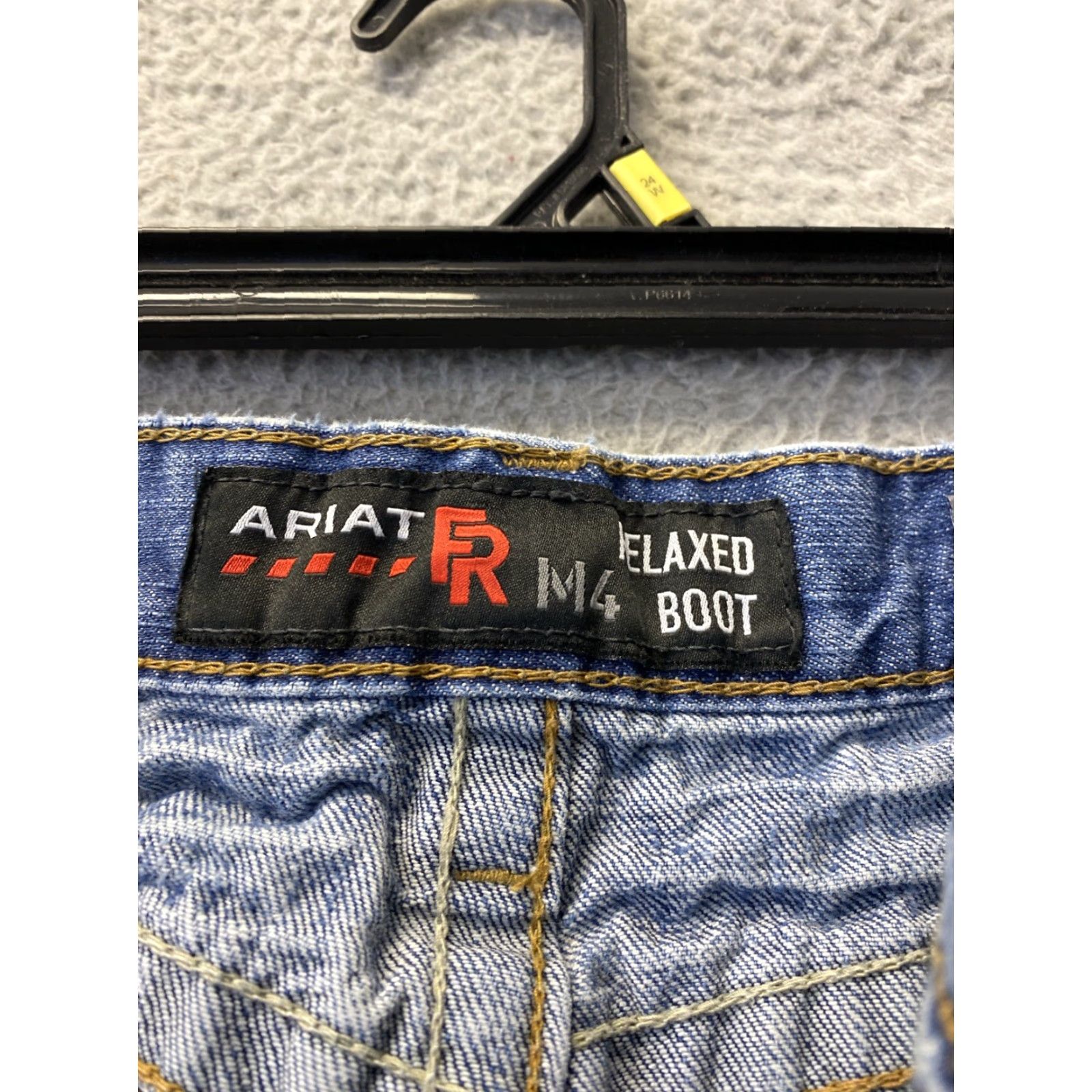 Ariat VINTAGE Ariat Men’s Jeans Bootcut Distressed Western Denim 35x32 Blue Size US 35 - 4 Thumbnail