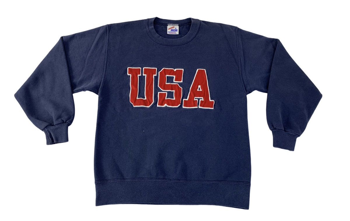 Russell Athletic 90s Rusell Athletic Tag Jerzees Crewneck Pullover Sweatshirt Size US S / EU 44-46 / 1 - 1 Thumbnail