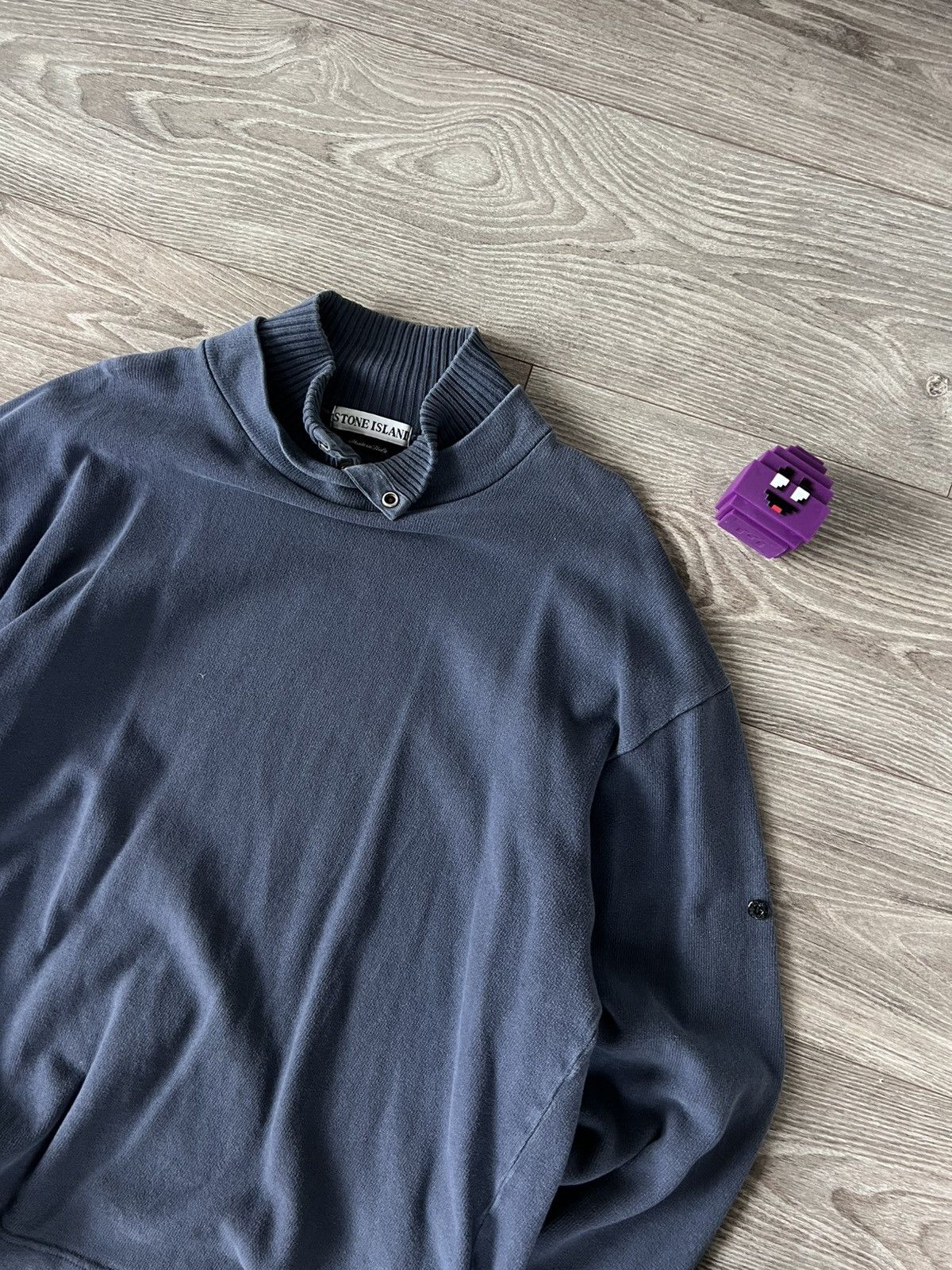 Stone Island Bery Rare Vintage Stone Island Men’s 90s High Neck Sweater Size US XL / EU 56 / 4 - 12 Thumbnail