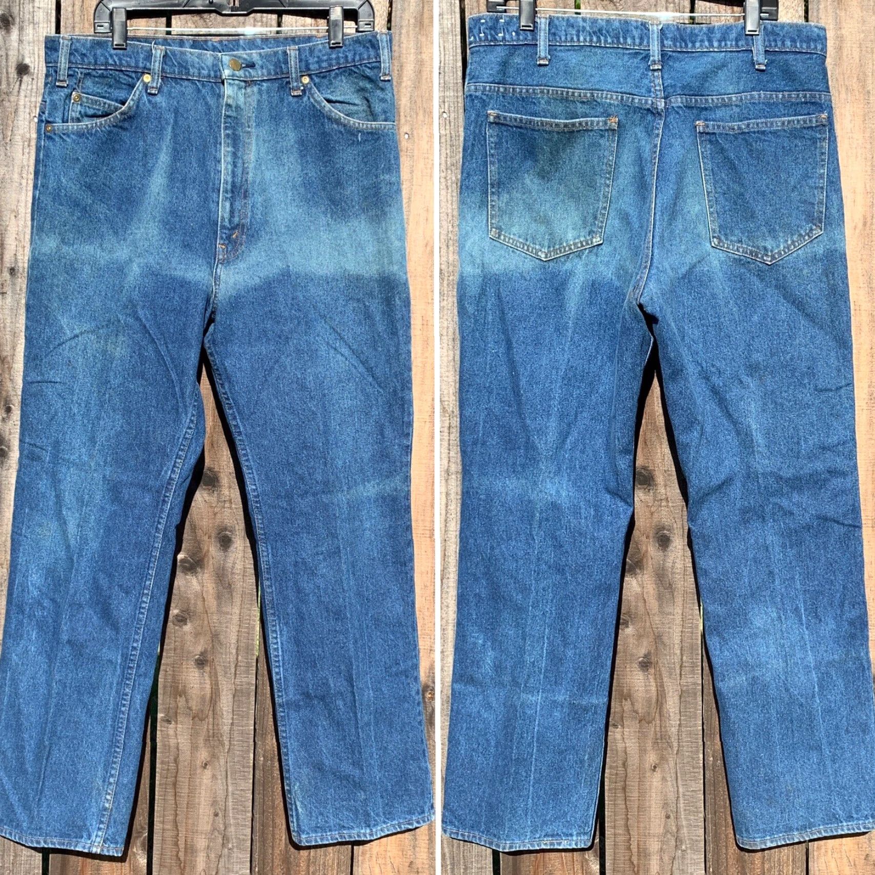 Vintage VINTAGE Unbranded Jeans Rockabilly 5 Pocket Denim USA Scovill Zipper 36 Waist 30 Inseam 31 Rise High Men Size US 36 / EU 52 - 6 Thumbnail
