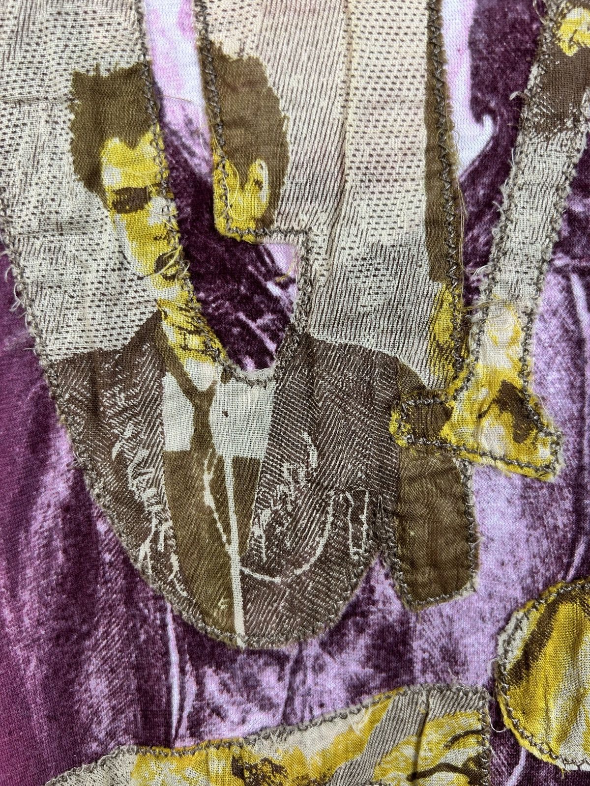 Jean Paul Gaultier Vintage Jean Paul Gaultier Mesh Face Portrait Long Sleeve Size XL / US 12-14 / IT 48-50 - 3 Thumbnail