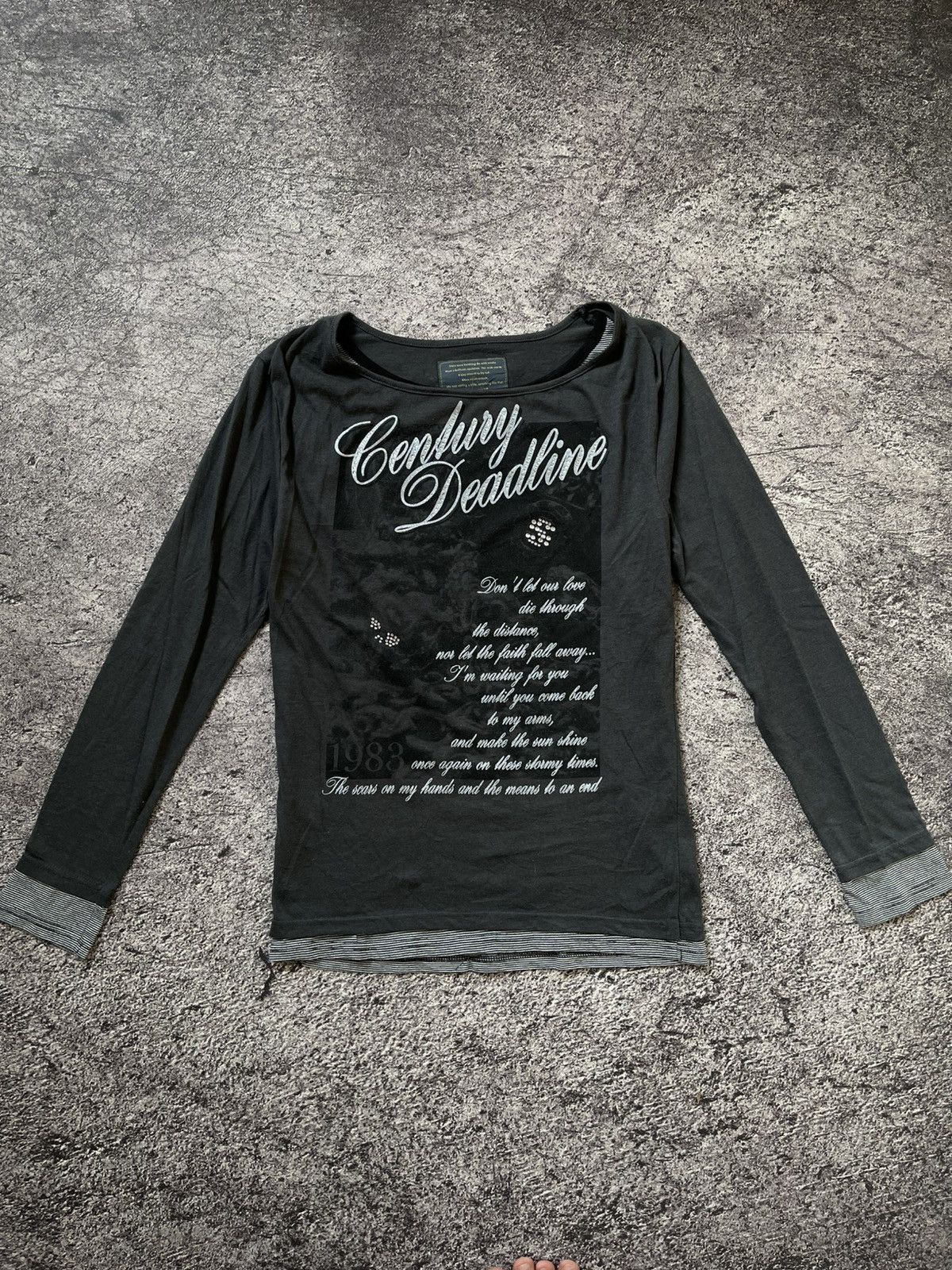 Japanese Brand Y2K Night Rider double layer ifsixwasnine longsleeve Size US M / EU 48-50 / 2 - 2 Thumbnail