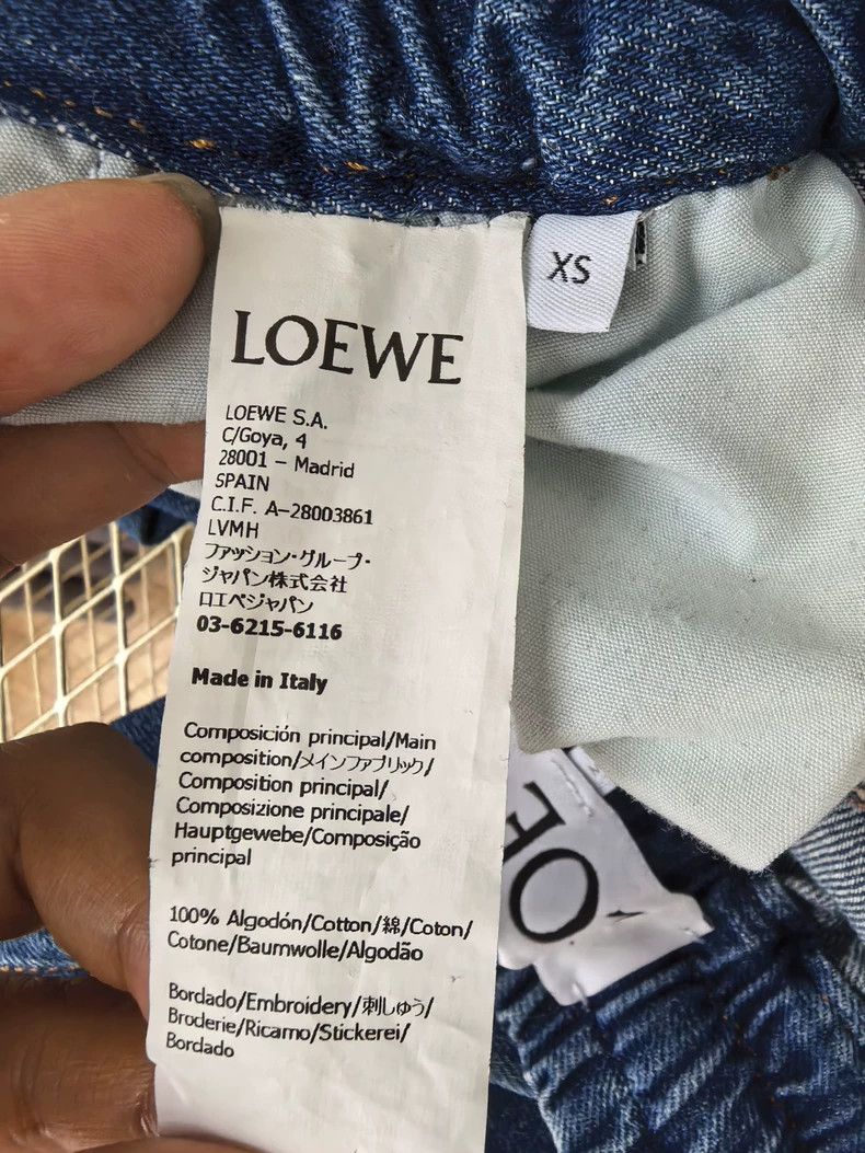 Loewe LOEWE sizeXS Wide leg jeans Size 28" / US 6 / IT 42 - 4 Thumbnail