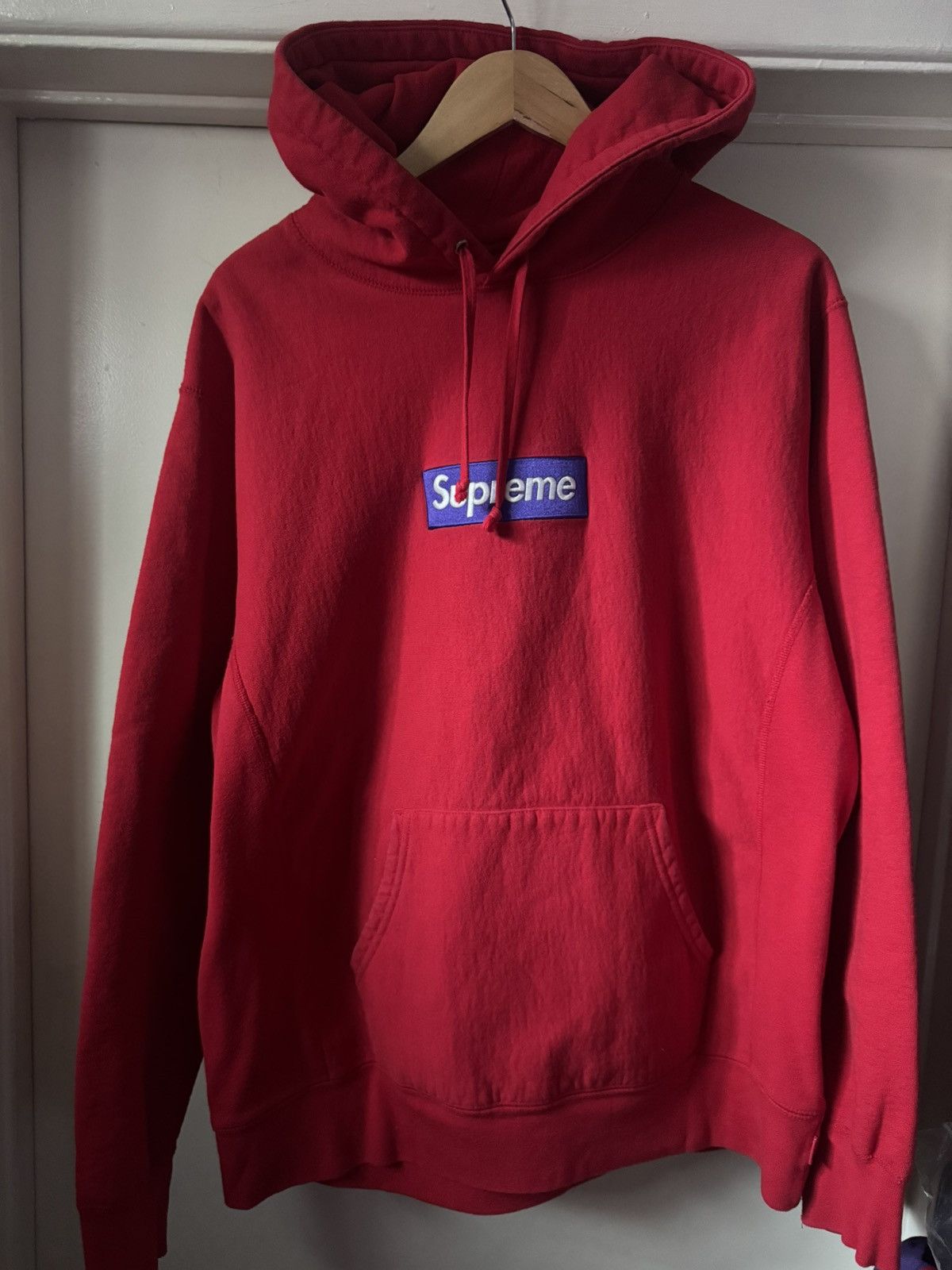 Supreme Supreme Shanghai box logo hoodie hooded Xxl size