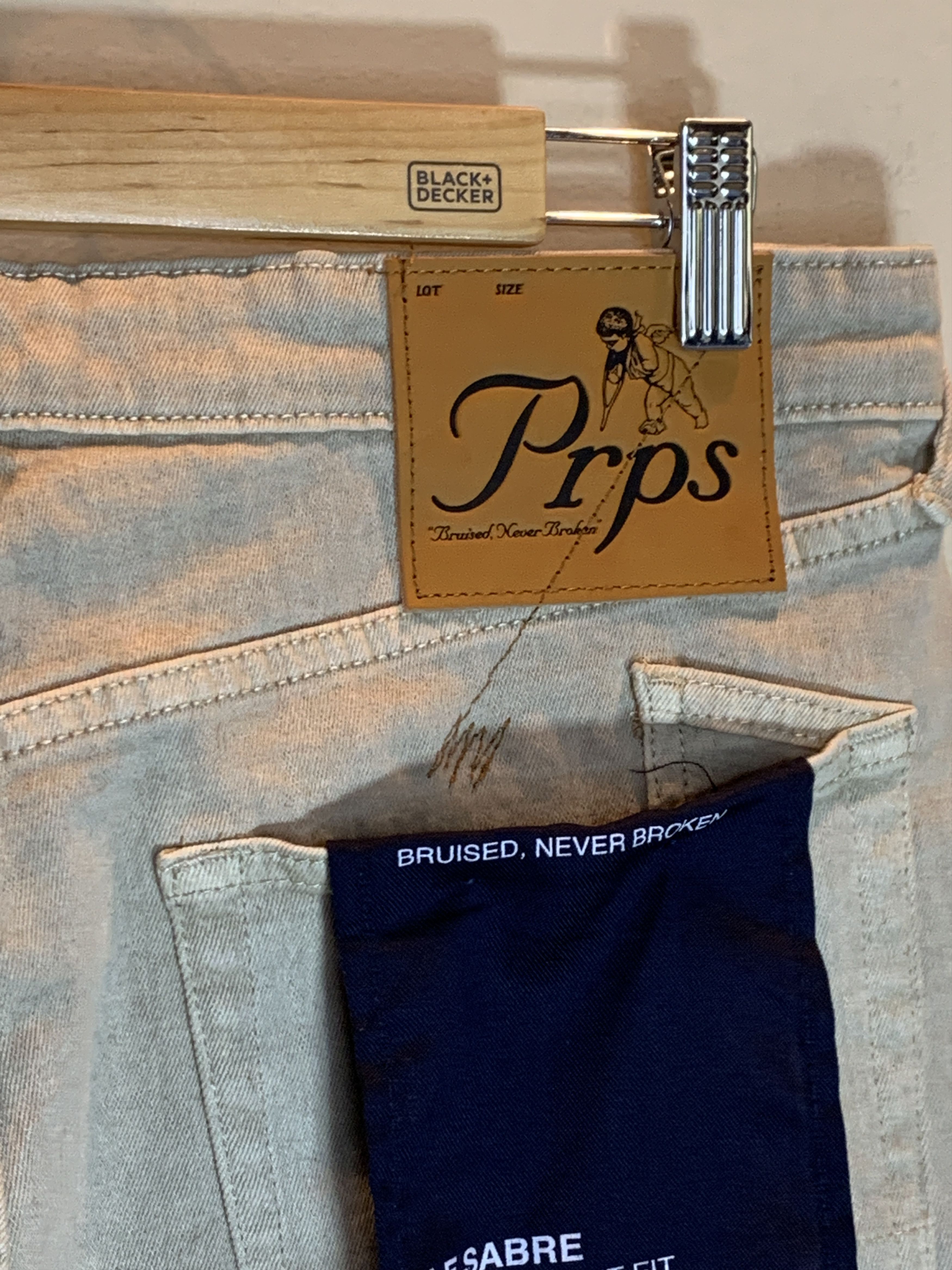 Prps *RARE* New PRPS Le Sabre Japanese Denim Jeans - 34 Size US 34 / EU 50 - 7 Thumbnail