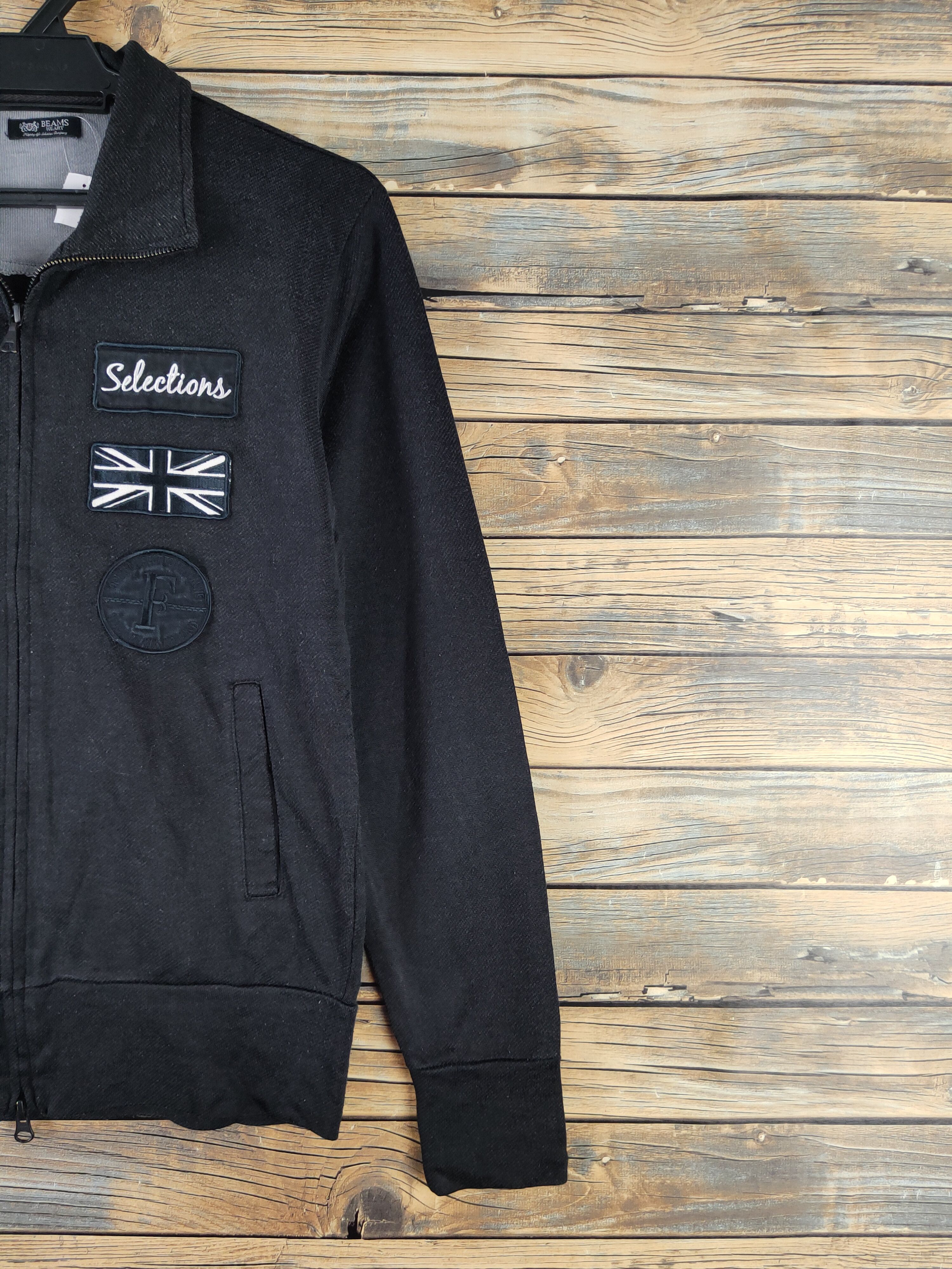 Japanese Brand DL Beams Heart Black Sweaters #880 Size US M / EU 48-50 / 2 - 6 Thumbnail