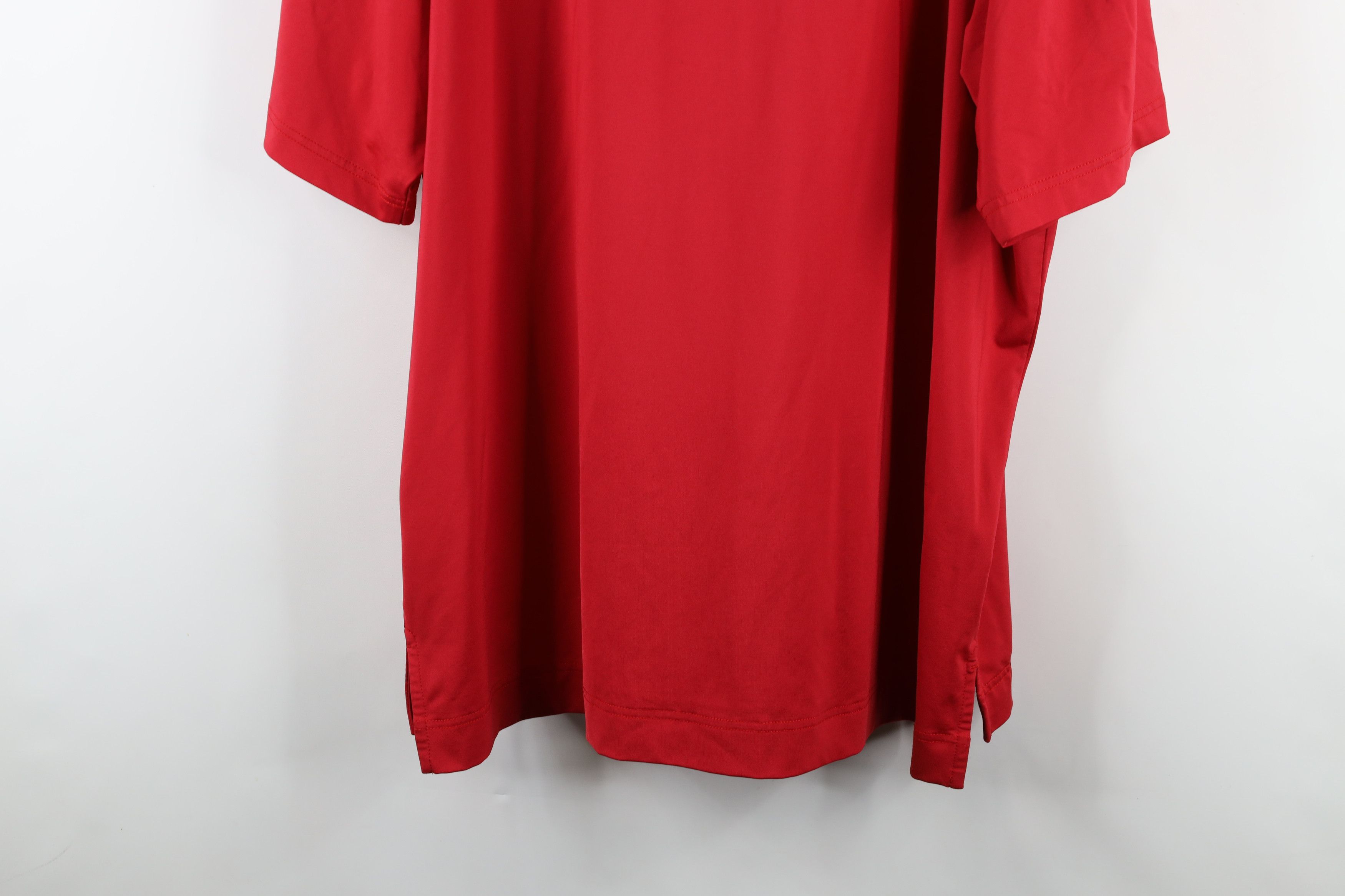 Footjoy × Vintage FootJoy Police Department Swat Golf Stretch Polo Shirt Red Size US XL / EU 56 / 4 - 12 Thumbnail