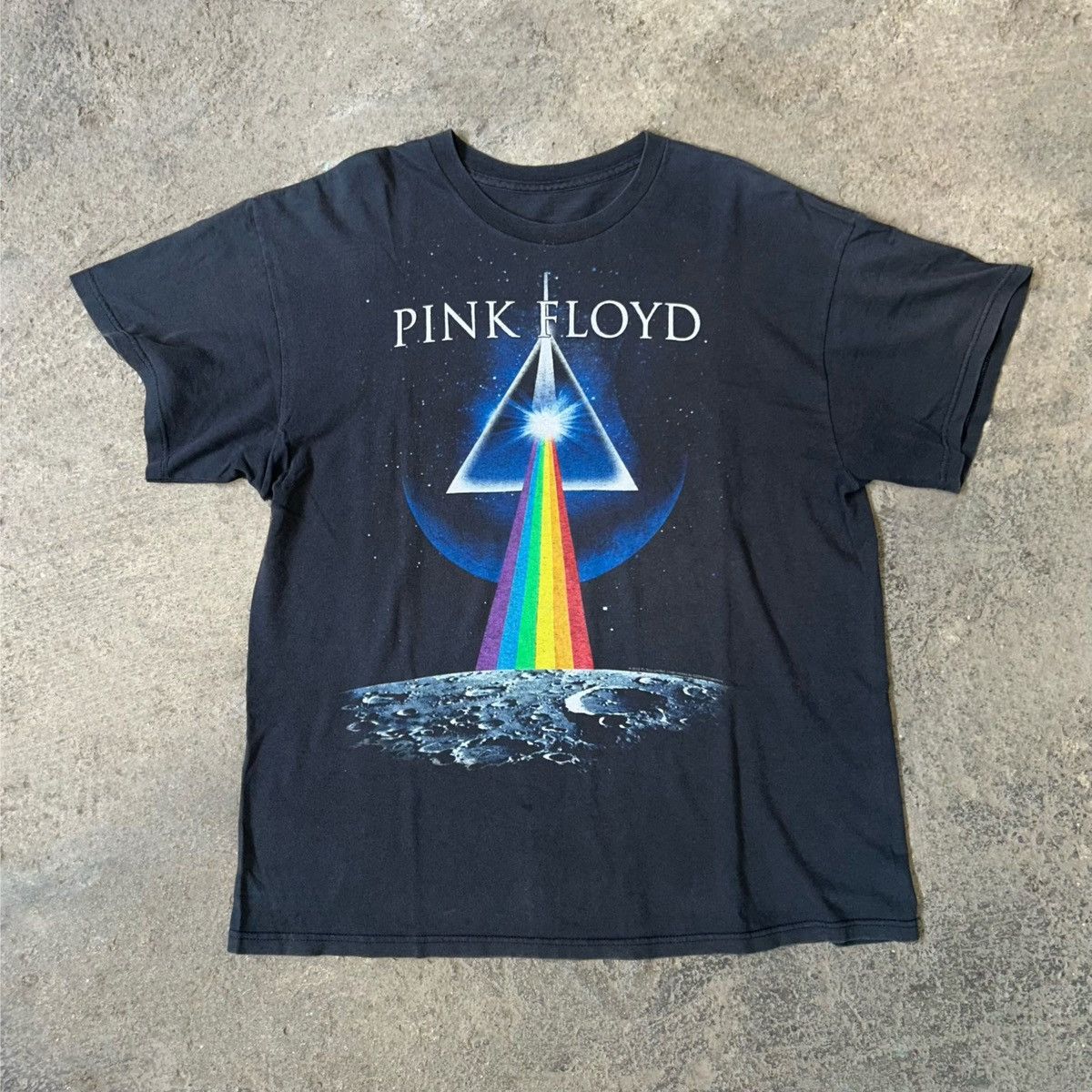 Band Tees × Pink Floyd × Vintage 2000s Pink Floyd Black NO TAG T-Shirt Size US L / EU 52-54 / 3 - 1 Thumbnail