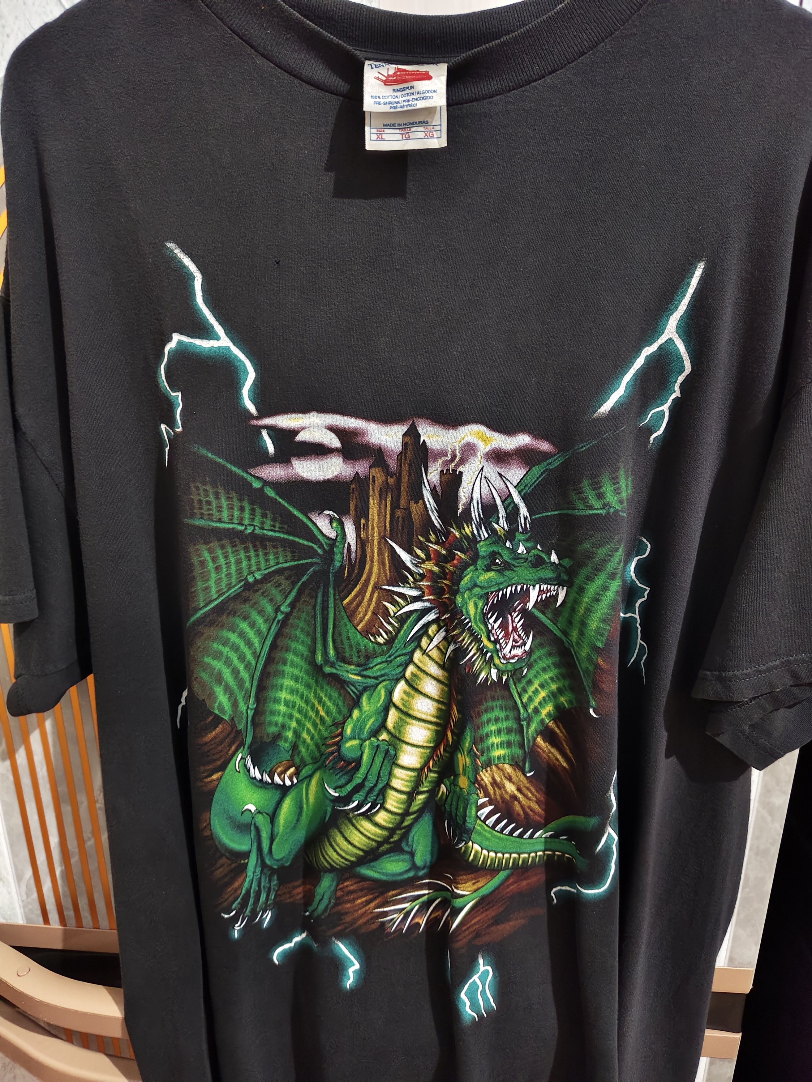 Vintage Vintage dragon usa thunder by Tennessee river Size US XL / EU 56 / 4 - 6 Thumbnail