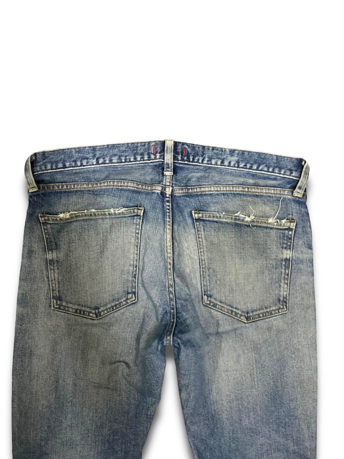 Vintage Vintage 90s Red Card Kaihara Jeans Size US 31 - 7 Thumbnail
