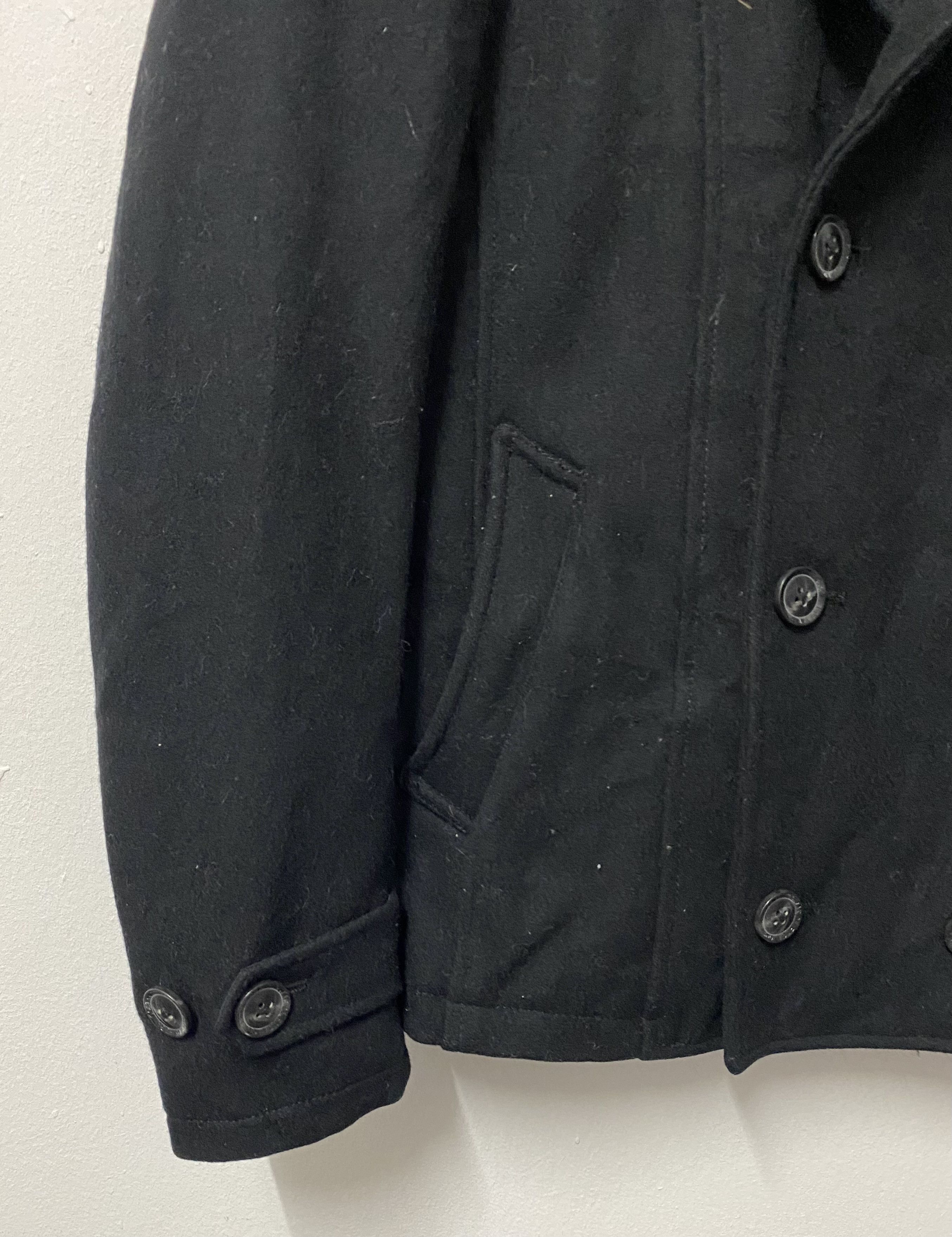 GOSTAR DE FUGA VTG Gostar De Fuga Double Breasted Wool Jacket Black Size US S / EU 44-46 / 1 - 10 Thumbnail