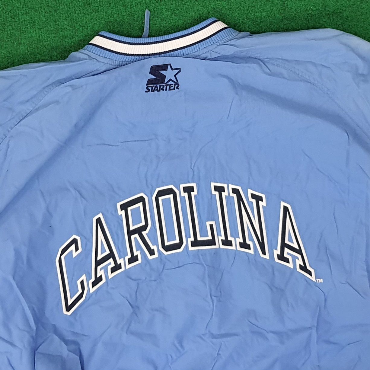 Starter Vintage Starter Carolina Tar Heels NBA Sweatshirt C255N2 Size US XL / EU 56 / 4 - 2 Thumbnail