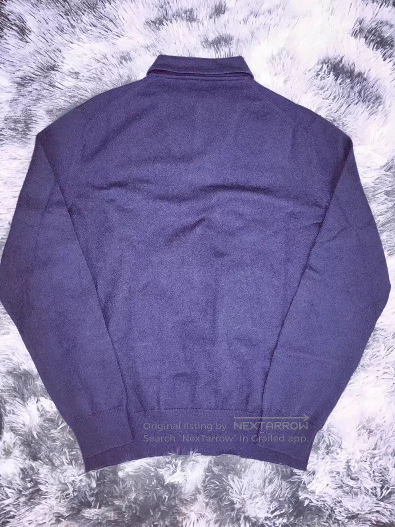 Loro Piana Loro Piana Navy Blue Baby Cashmere Knit Top Size US M / EU 48-50 / 2 - 2 Thumbnail