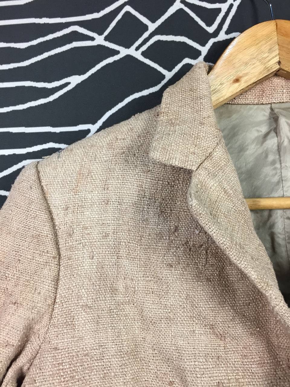 Ralph Lauren Vtg Ralph Lauren Tweed Textured 3-Button Blazer Women's XS/S Size S / US 4 / IT 40 - 4 Thumbnail