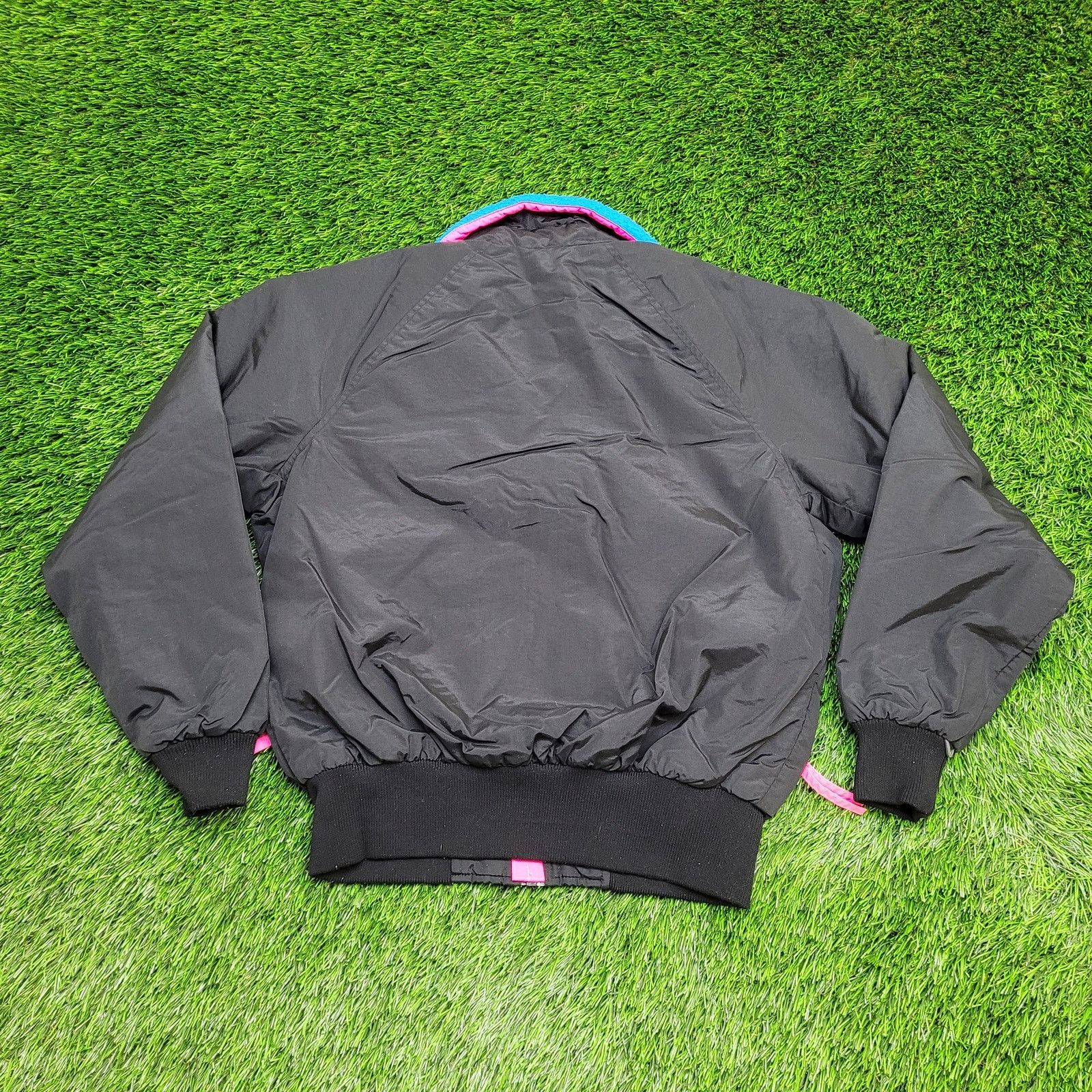Columbia VTG Columbia Radial Sleeve Bomber Jacket Womens Medium Size M / US 6-8 / IT 42-44 - 2 Thumbnail