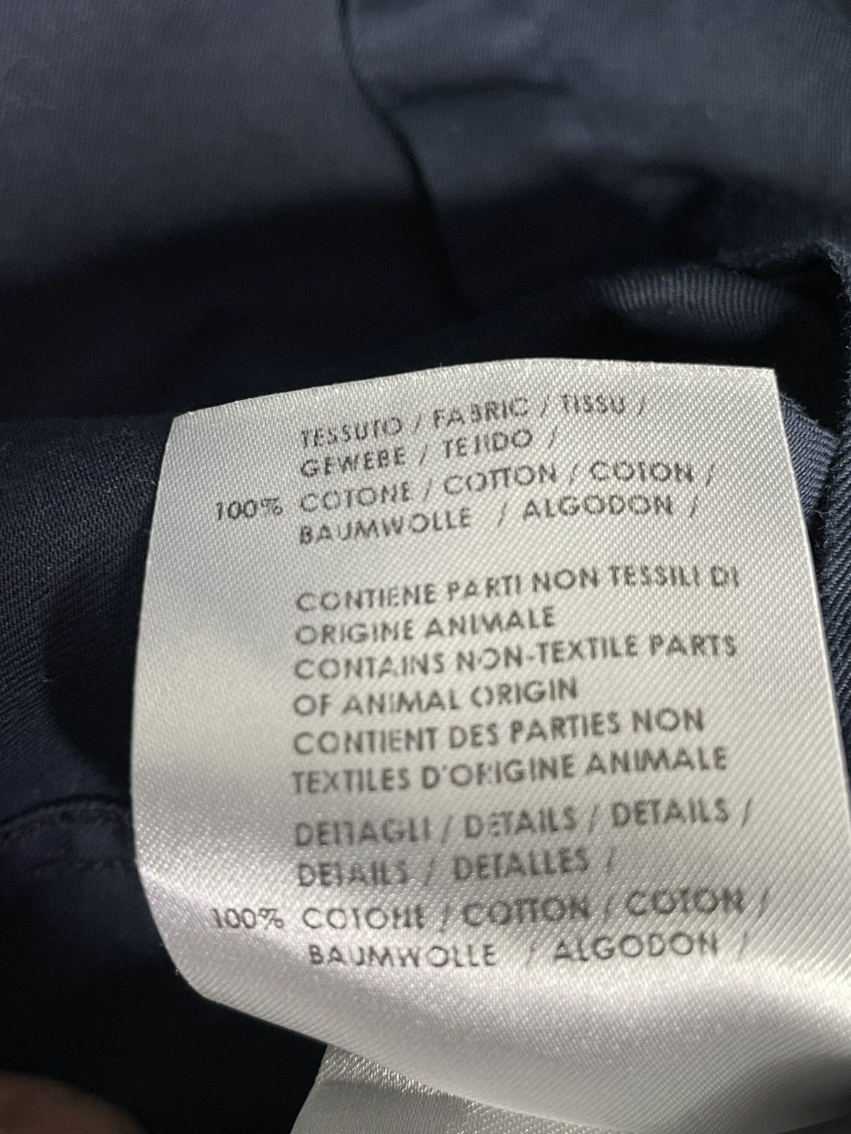 Gucci Gucci navy shirt- size 39/15-1/2 Size US M / EU 48-50 / 2 - 8 Thumbnail