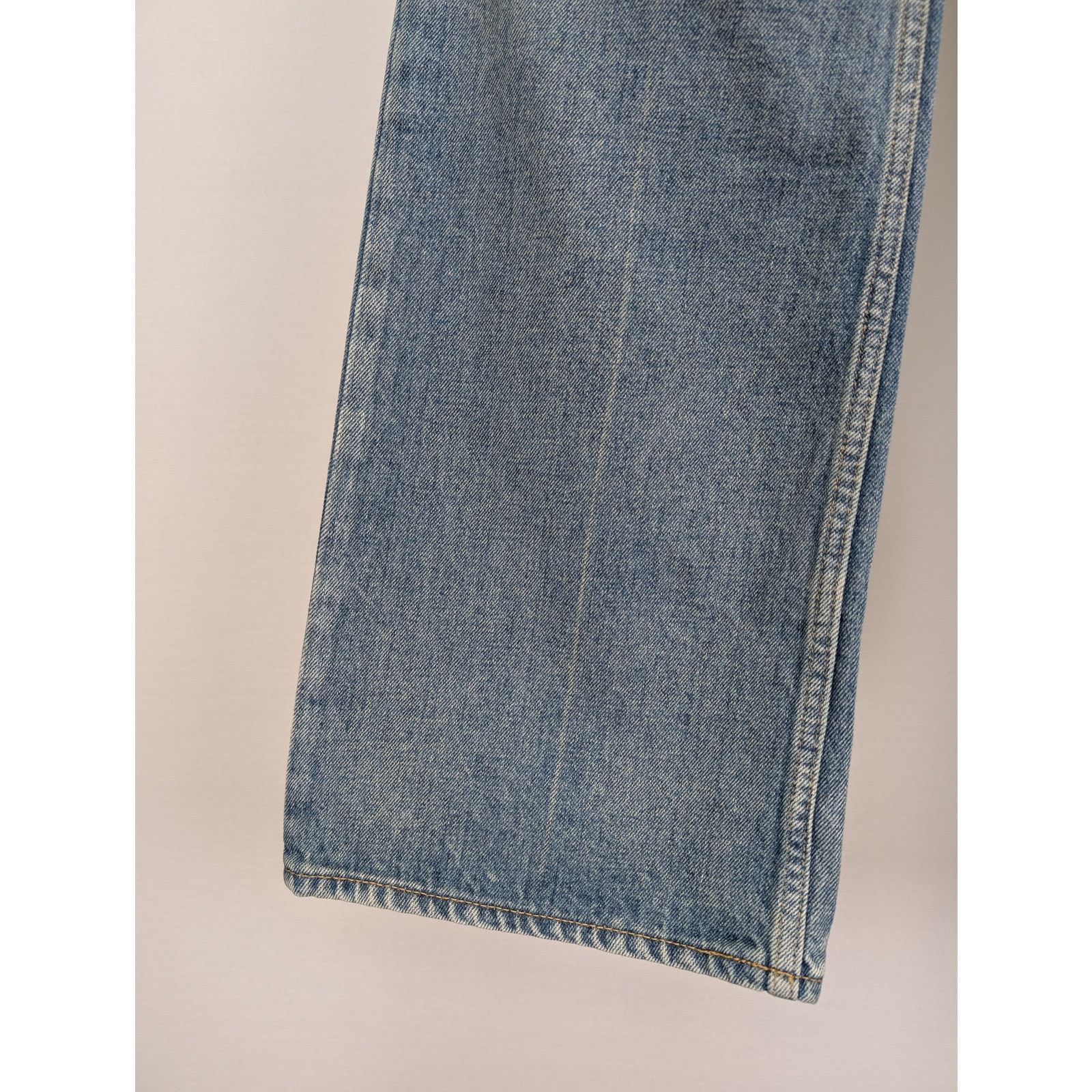 Saint Laurent Paris o1rshd1 70's Pants OGKD77 Jean in Medium Blue Size US 29 - 5 Thumbnail
