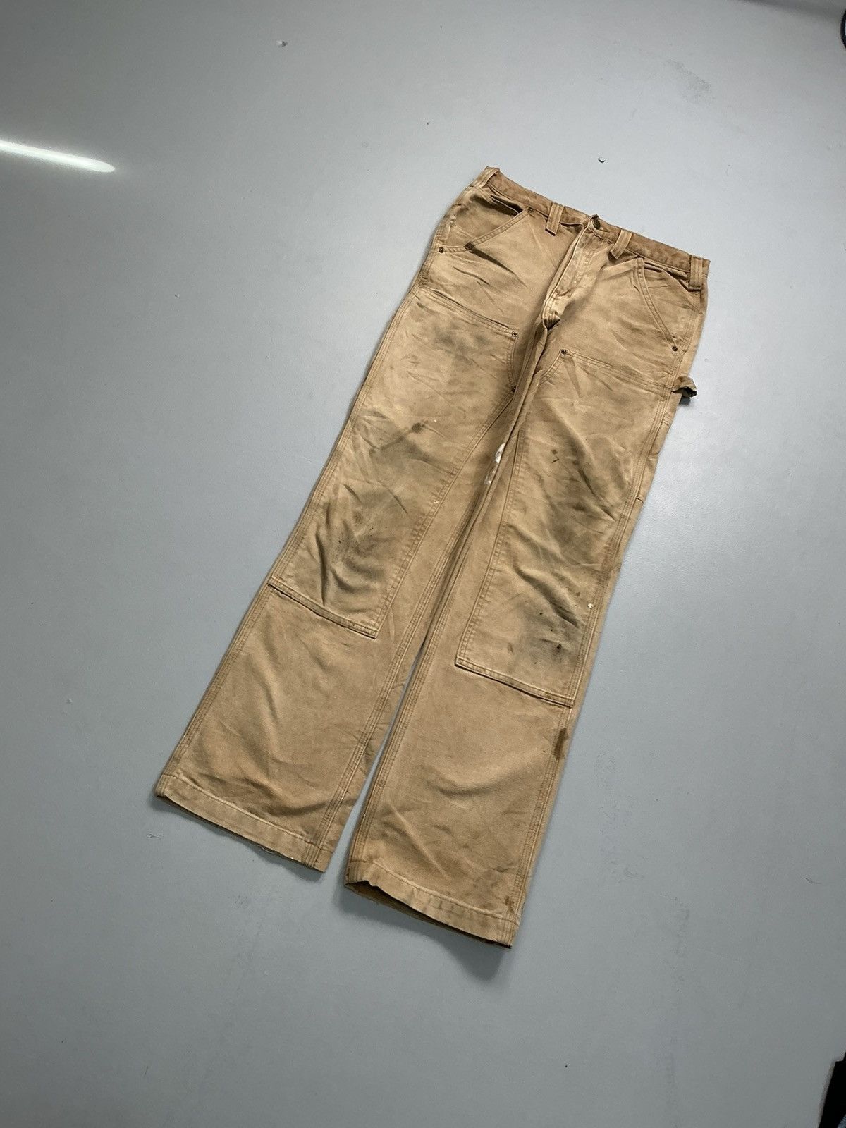 Carhartt Vintage Carhatt double knee workwear Size US 32 / EU 48 - 2 Thumbnail
