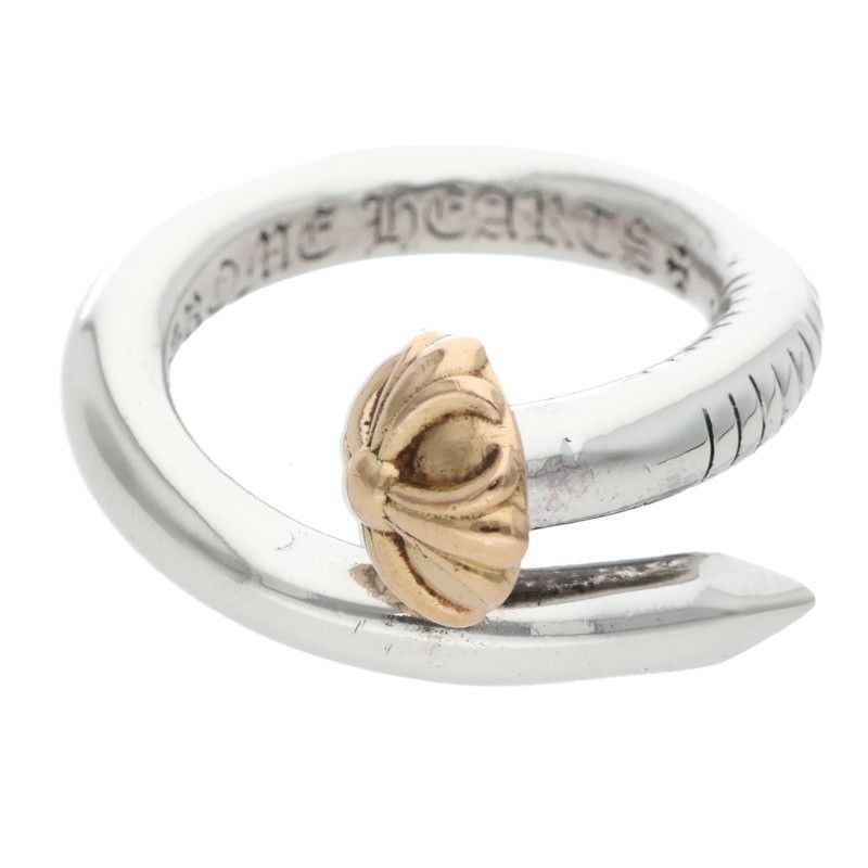 Chrome Hearts Chrome Hearts Cross Ball Nail Ring Size ONE SIZE - 1 Thumbnail