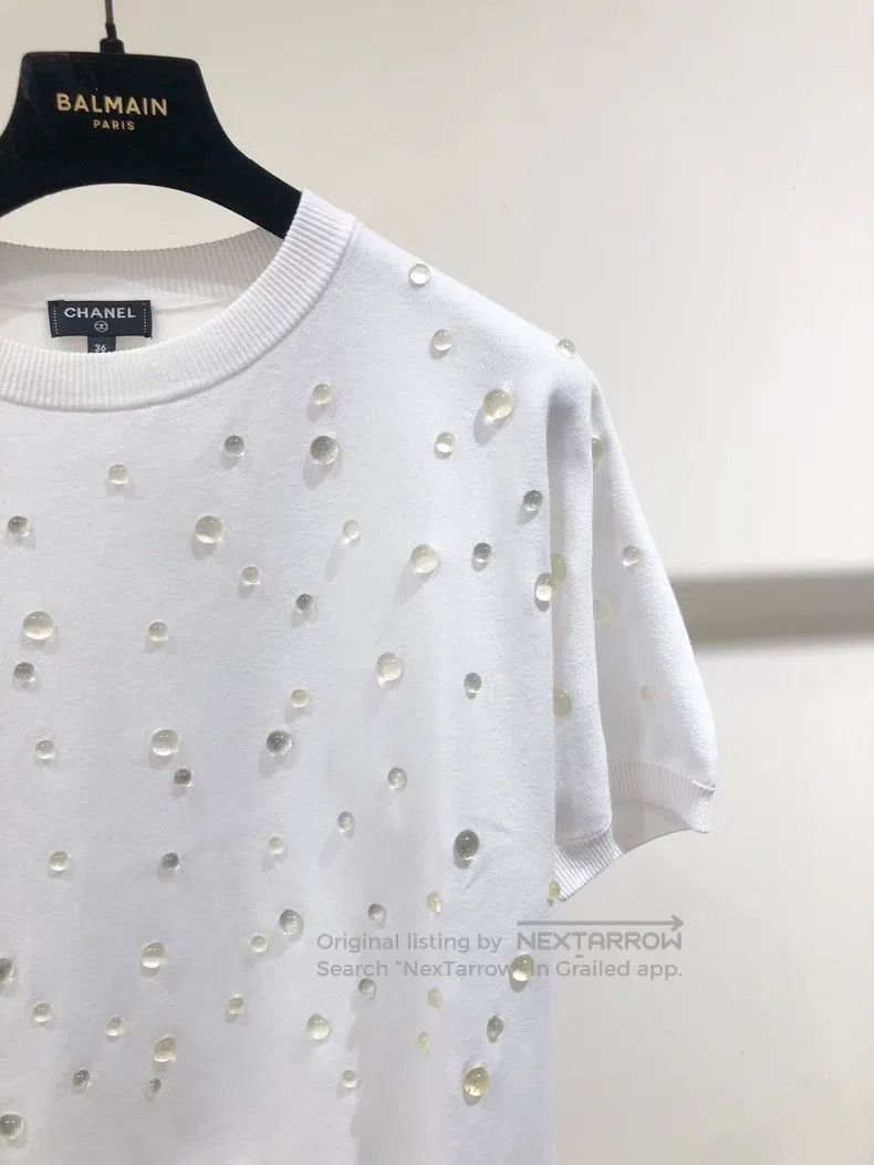 Chanel Chanel Water Drop Short Sleeve Size XS / US 0-2 / IT 36-38 - 2 Thumbnail