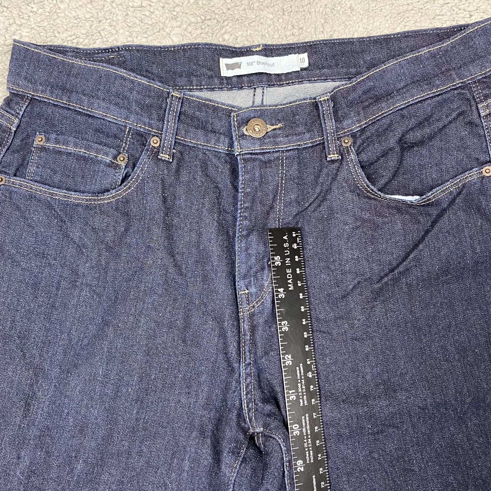 Levi's Womens 515 Levis Jeans Size 10 Size 32" / US 10 / IT 46 - 3 Thumbnail