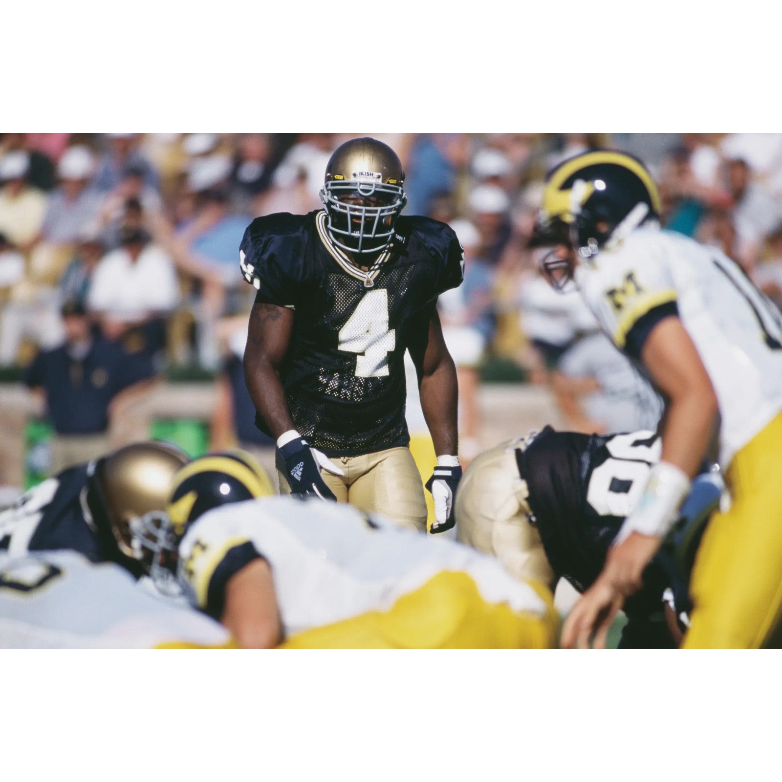 Champion Notre Dame Fighting Irish Football Jersey Champion Large 44 Size US L / EU 52-54 / 3 - 7 Thumbnail