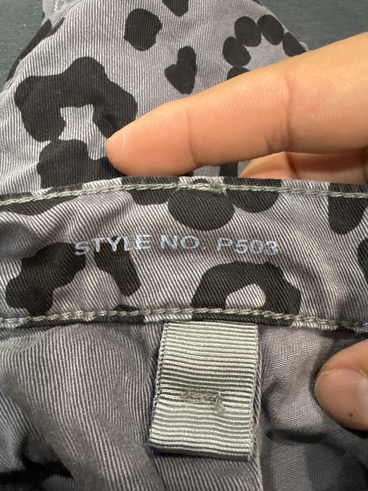 Purple Brand Purple Leopard Cargo Pants Size US 40 / EU 56 - 6 Thumbnail