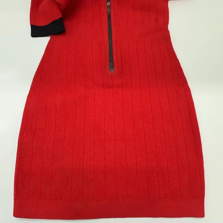 Balmain Balmain Colorblock Bodycon Short Sleeve Dress -2507 Size US 40 / EU 56 - 8 Thumbnail