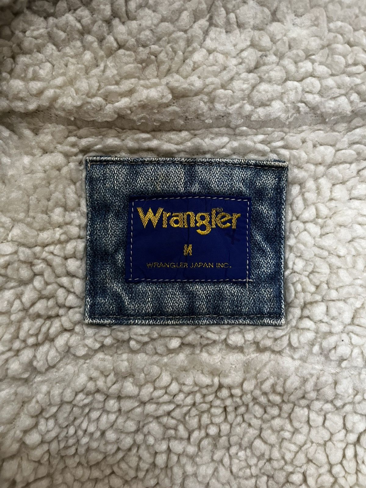 Wrangler 1990s WRANGLER sherpa denim patches #H5 Size US M / EU 48-50 / 2 - 9 Thumbnail