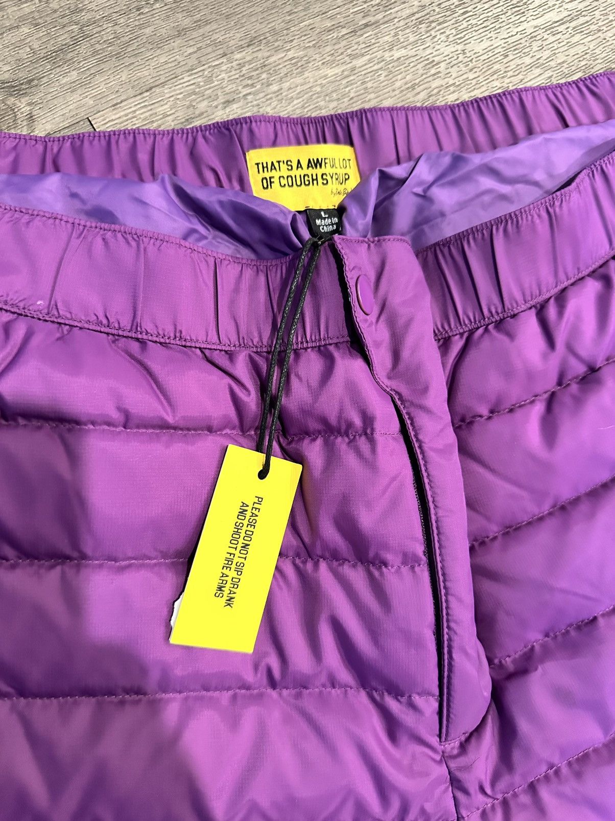 Awful Lot of Cough Syrup Awful lot of cough syrup puffer pants. Size US 34 / EU 50 - 5 Thumbnail