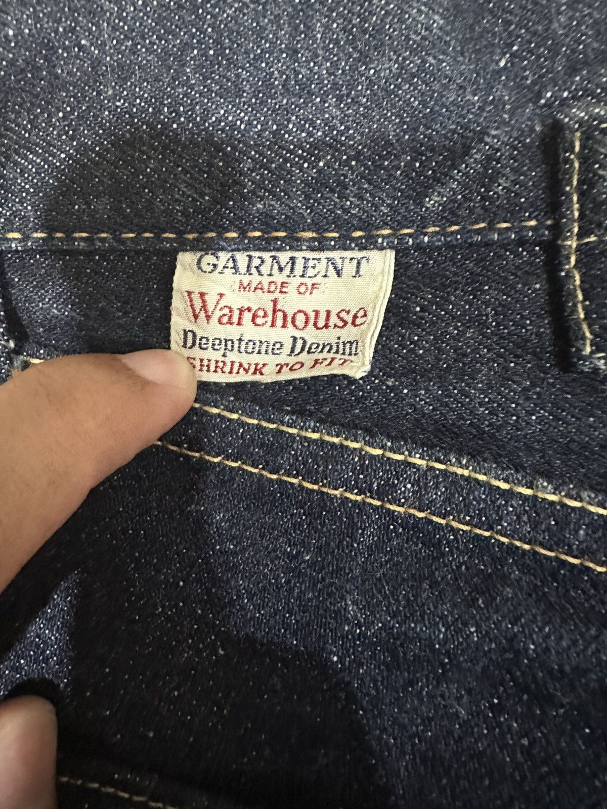 Warehouse & Co. Vintage Warehouse & Co Selvedge Buckle Back Size US 30 / EU 46 - 2 Thumbnail