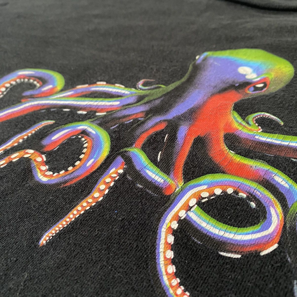 Supreme Supreme Octopus Tee Black Size US M / EU 48-50 / 2 - 3 Thumbnail