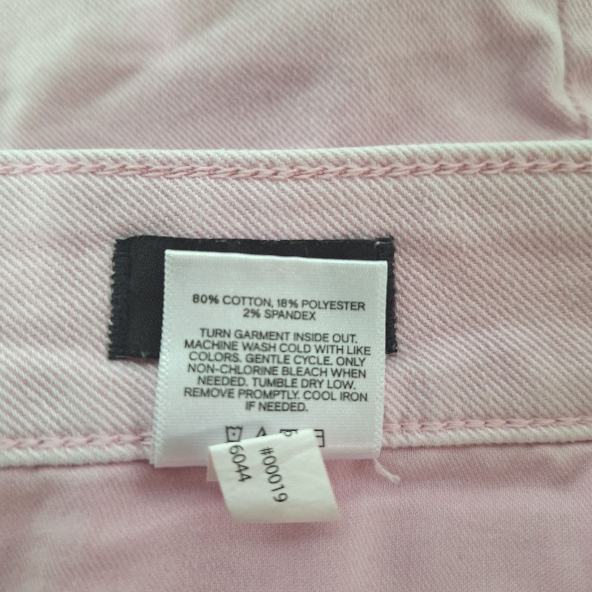 Express Express Boyfriend Midi Mid Rise Pink Denim Cutoff Jean Short Size 36" / US 14 / IT 50 - 6 Thumbnail