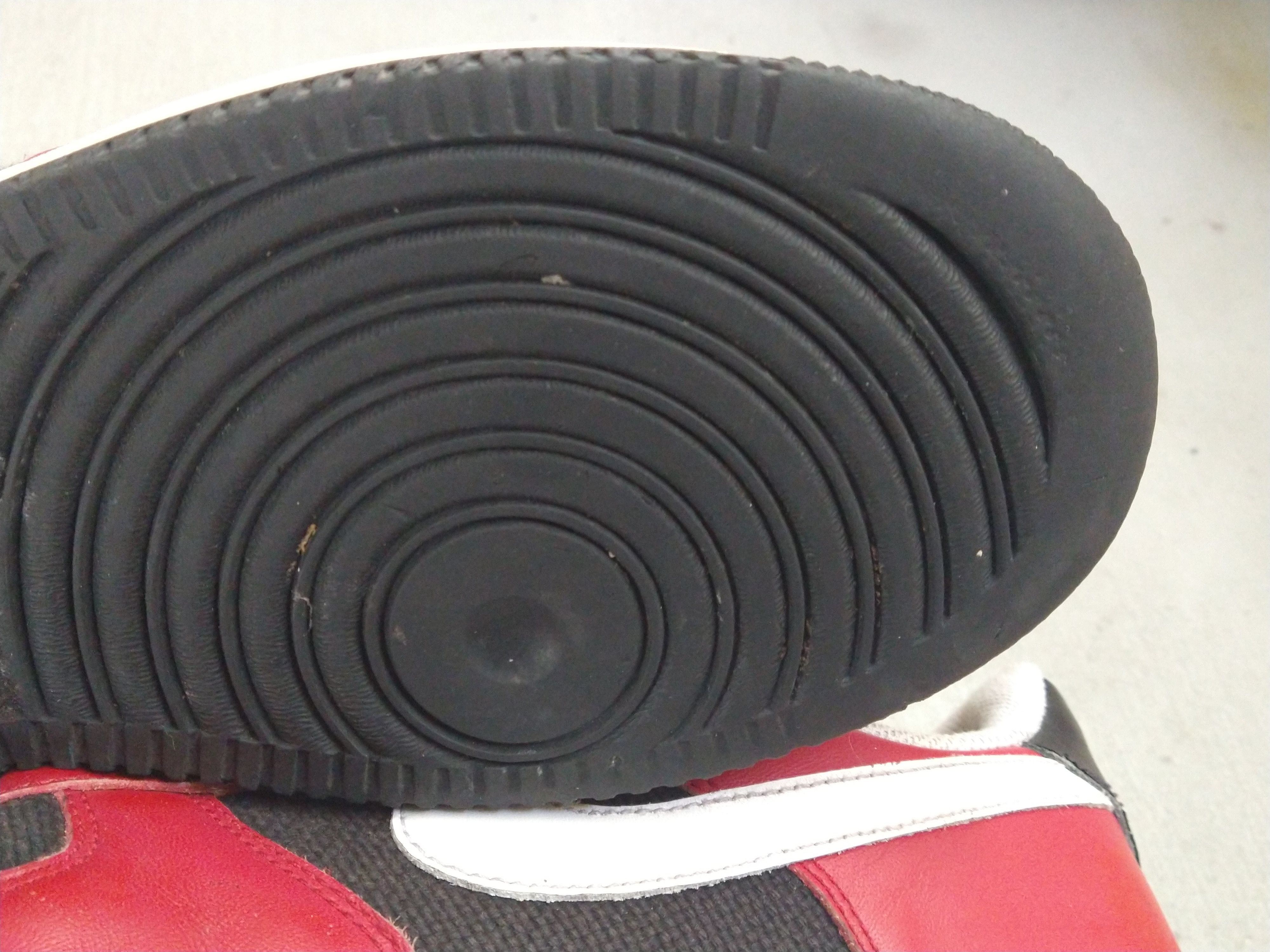 Nike Nike Air Force 1 Low Red Black Size 9.5 2009 315122-600 Size US 9.5 / EU 42-43 - 20 Thumbnail