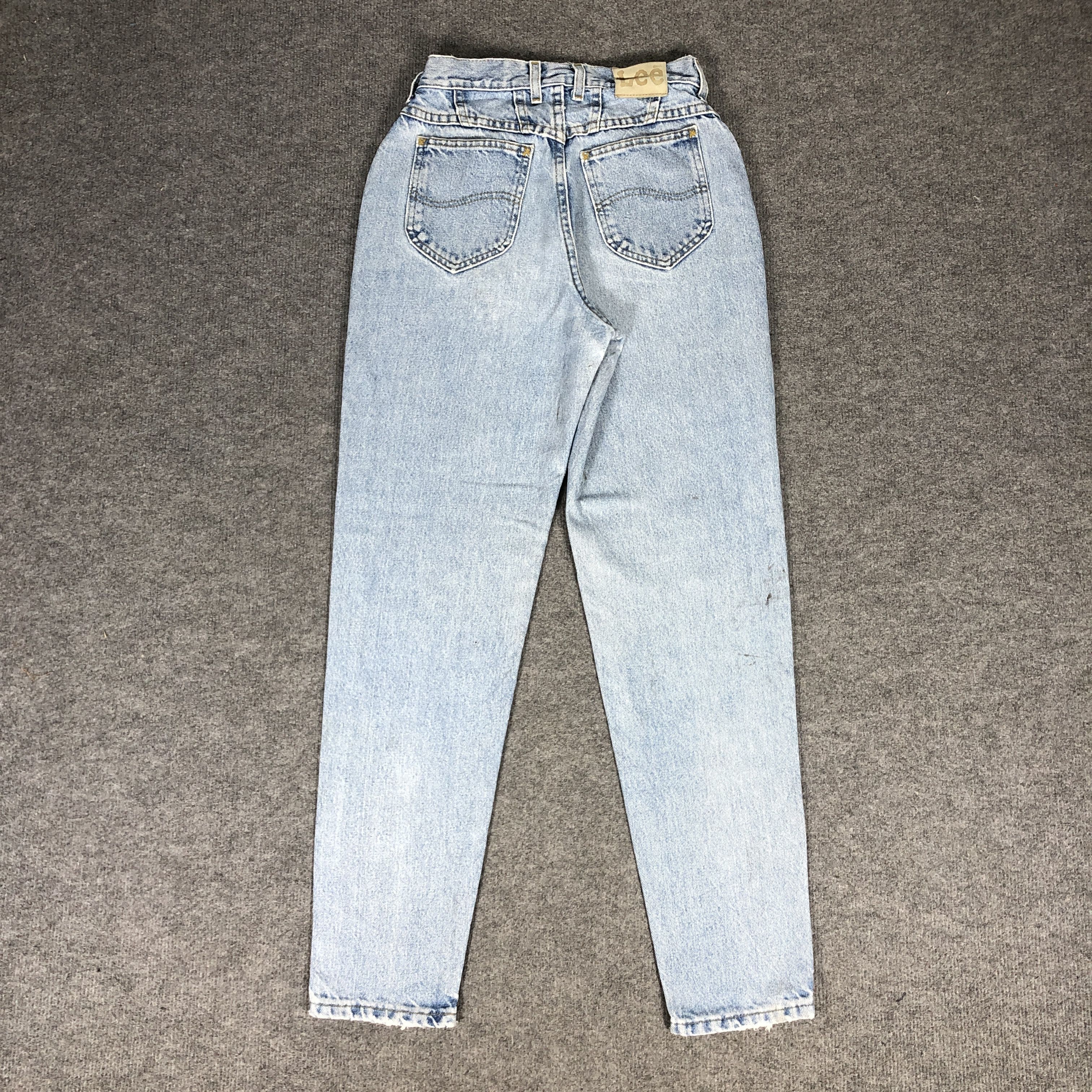 Lee × Vintage Womens 90s Vintage Lee Jeans Light Blue Wash L886W Size 27" / US 4 / IT 40 - 4 Thumbnail