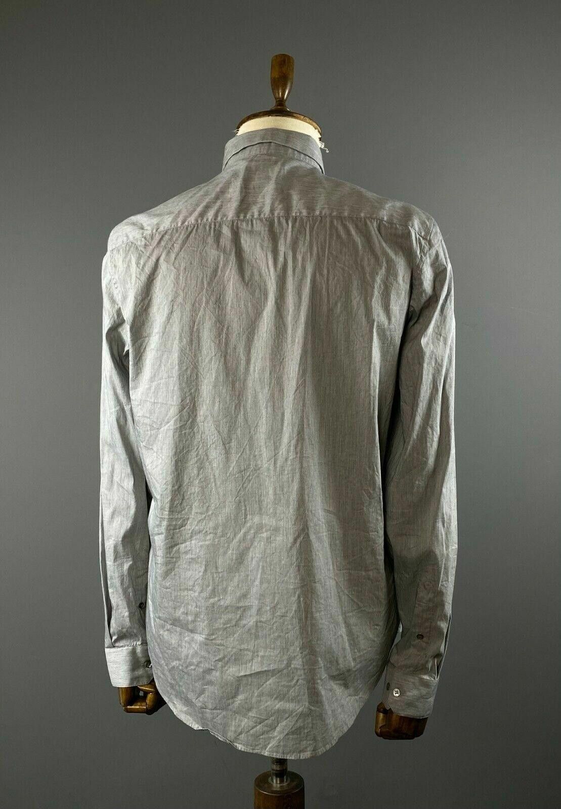 Cos Cos Gray Slim Fit Button Dowbn Dress Shirt Size 42 Size US M / EU 48-50 / 2 - 5 Thumbnail