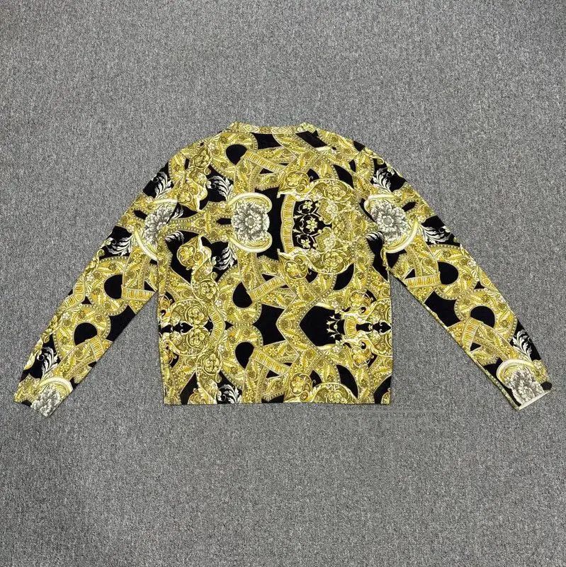Versace Versace Multicolor Cotton Men's Sweater . Size US M / EU 48-50 / 2 - 2 Thumbnail
